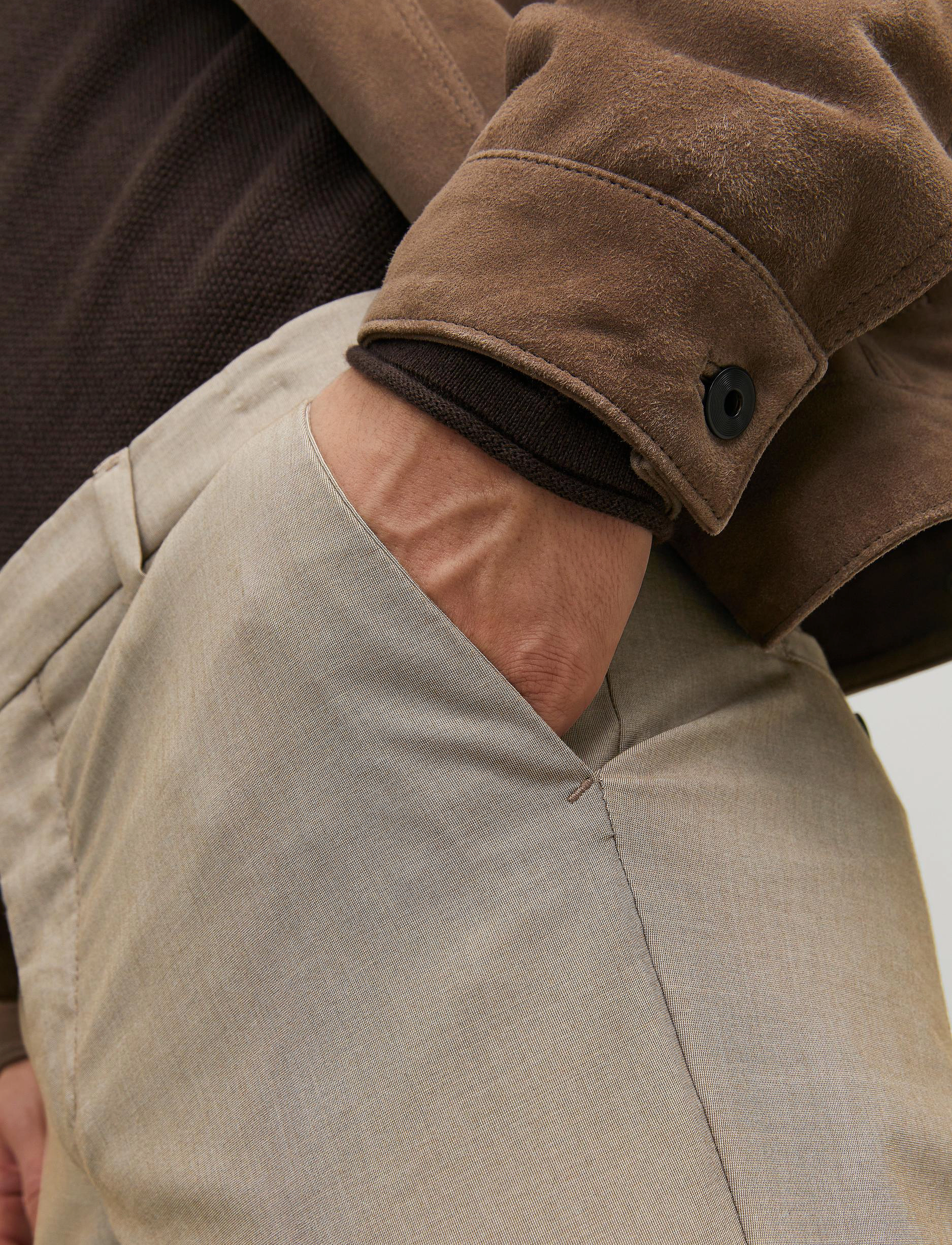 Jack & Jones - JPSTMARCO JJCONNOR AKM LIGHT BEIGE SN - chinos - beige - 4