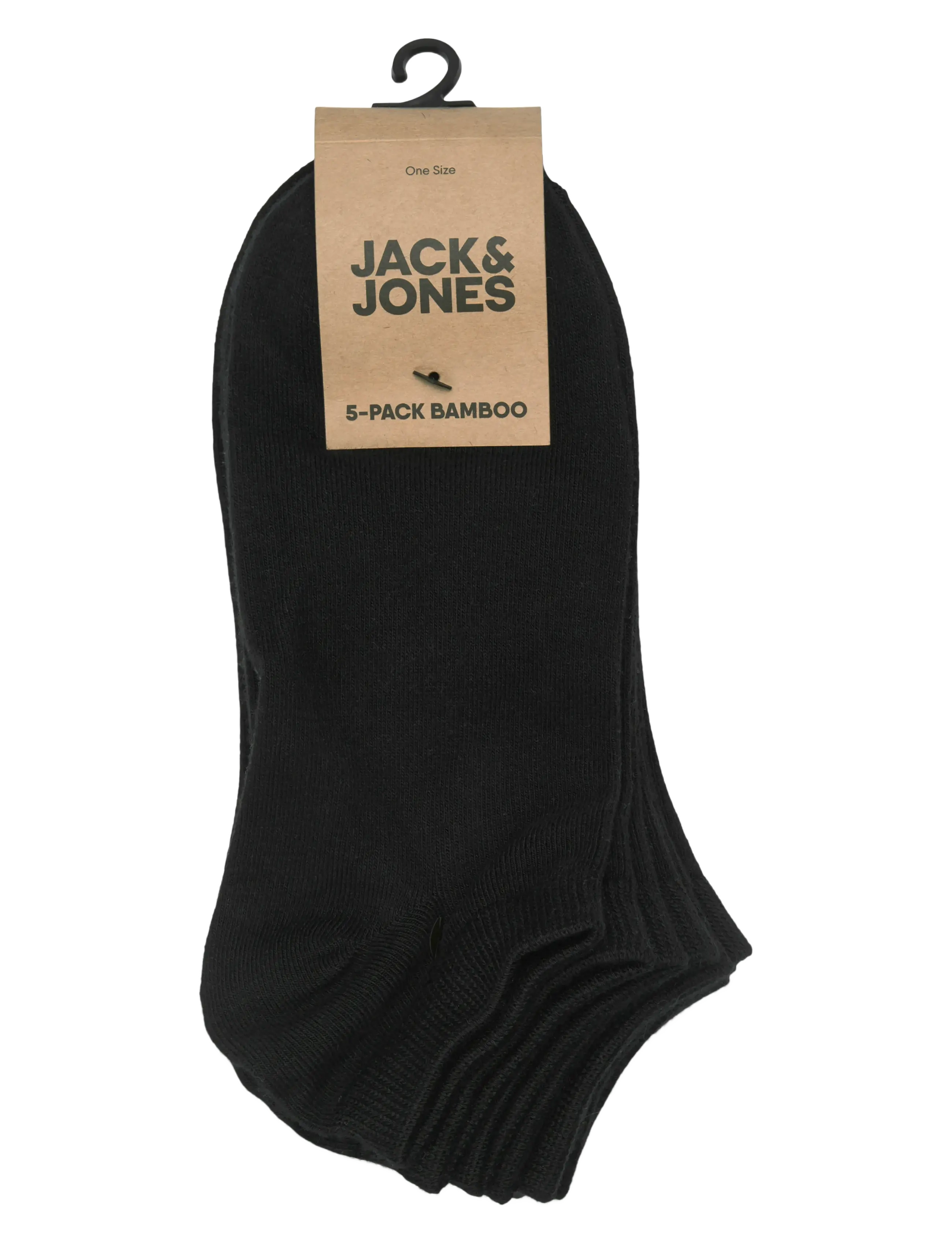 Jack & Jones - JACBASIC BAMBOO SHORT SOCK 5 PACK - die niedrigsten preise - black - 1