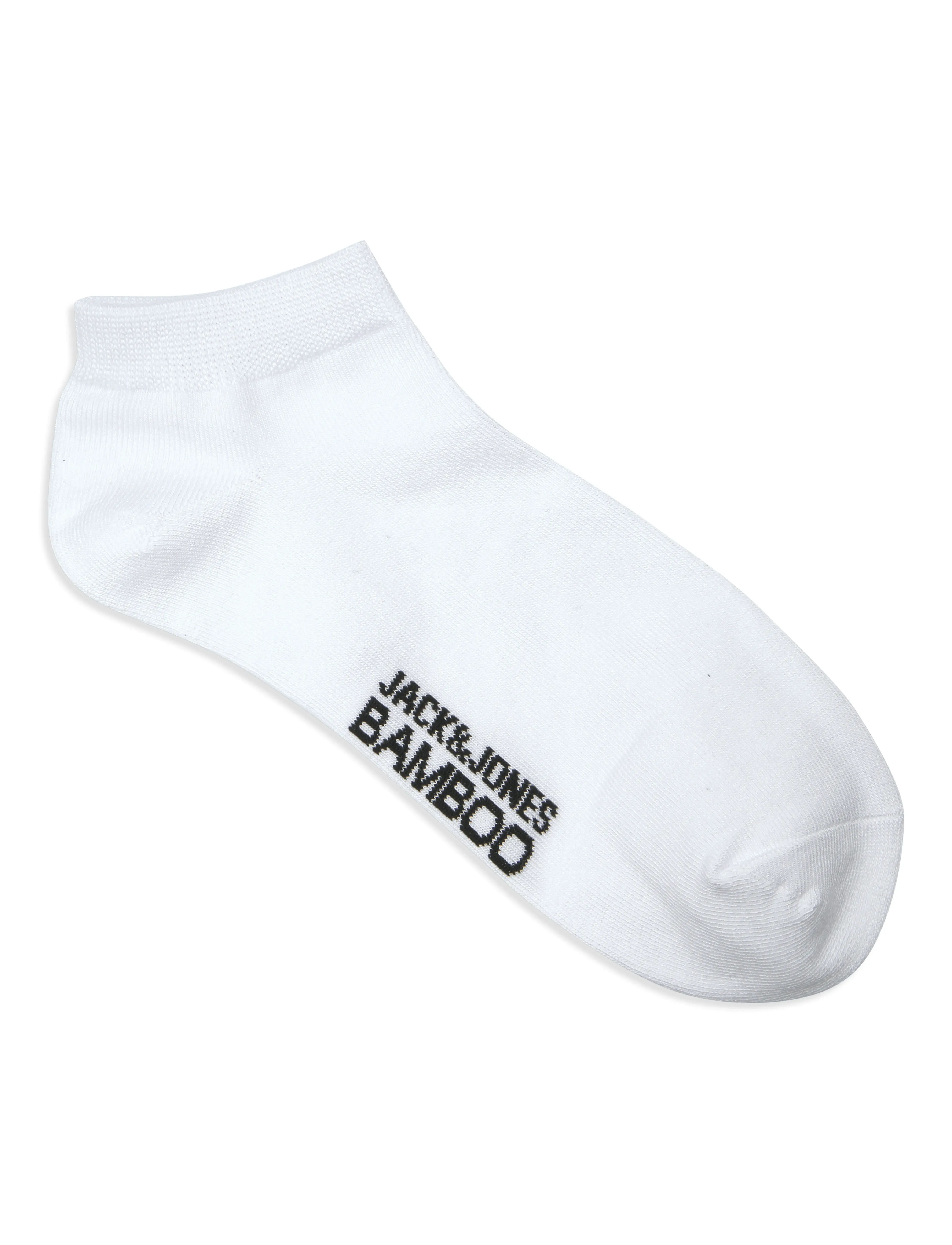 Jack & Jones Jacbasic Bamboo Short Sock 5 Pack, One Size, Socks, Weiß - Regular Männerswear