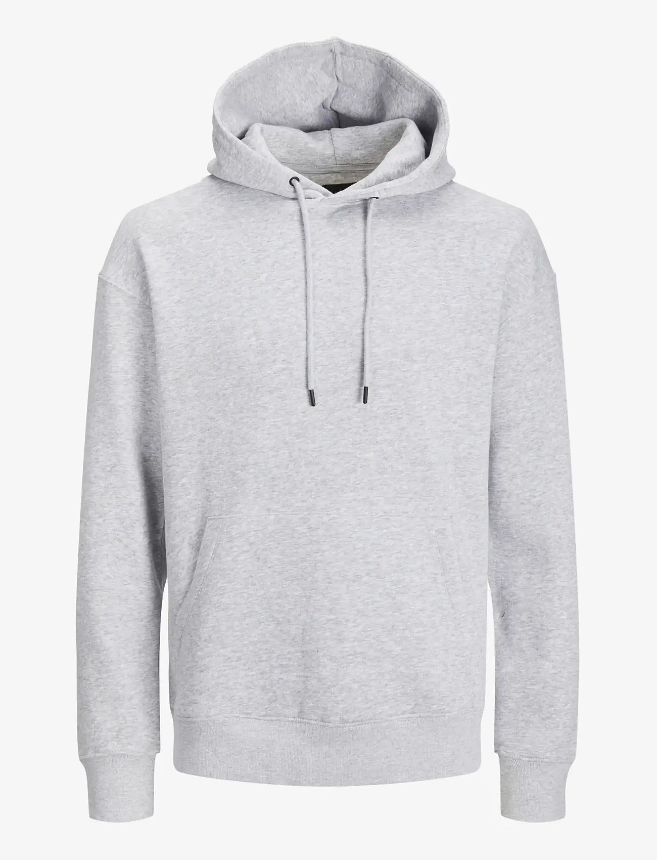 Jack & Jones - JJESTAR BASIC SWEAT HOOD NOOS - kapuzenpullover - light grey melange - 1