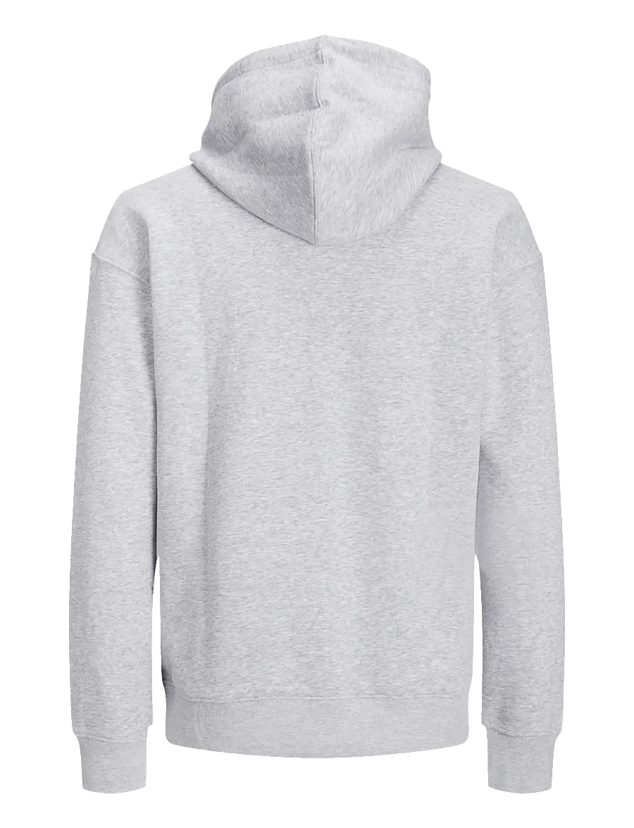 Jack & Jones - JJESTAR BASIC SWEAT HOOD NOOS - kapuzenpullover - light grey melange - 2