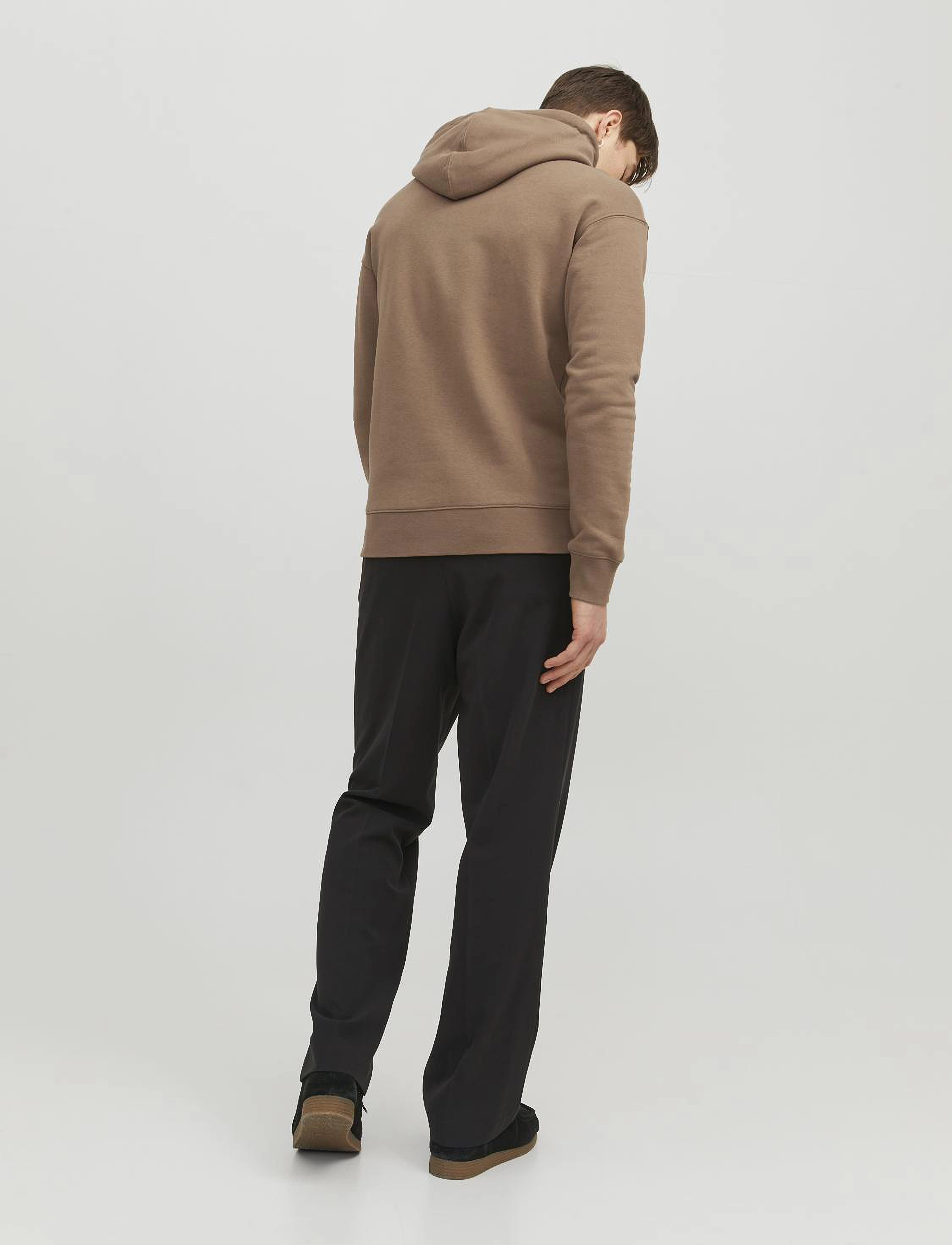 Jack & Jones - JJESTAR BASIC SWEAT HOOD NOOS - sweatshirts - otter - 2