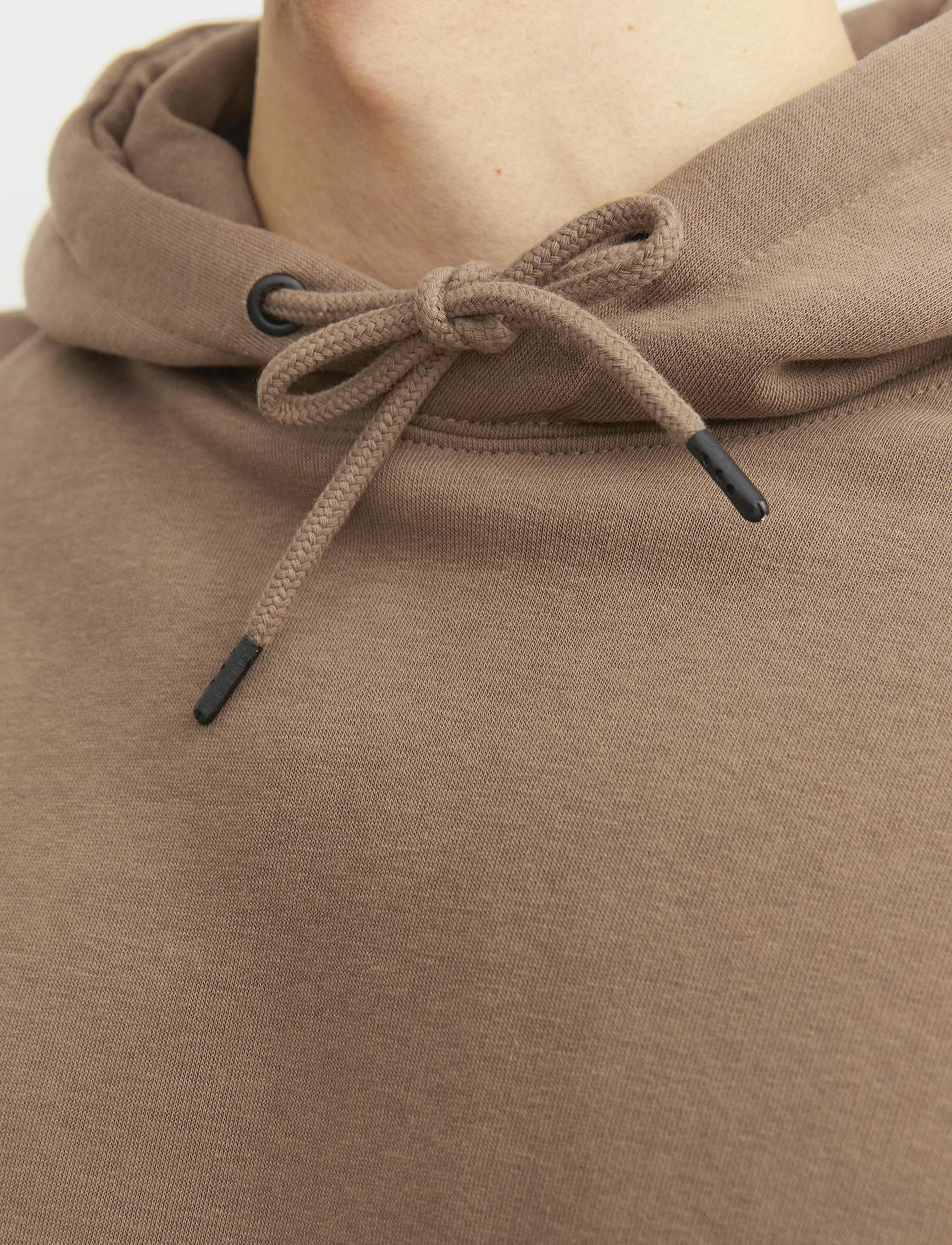 Jack & Jones - JJESTAR BASIC SWEAT HOOD NOOS - sweatshirts - otter - 3