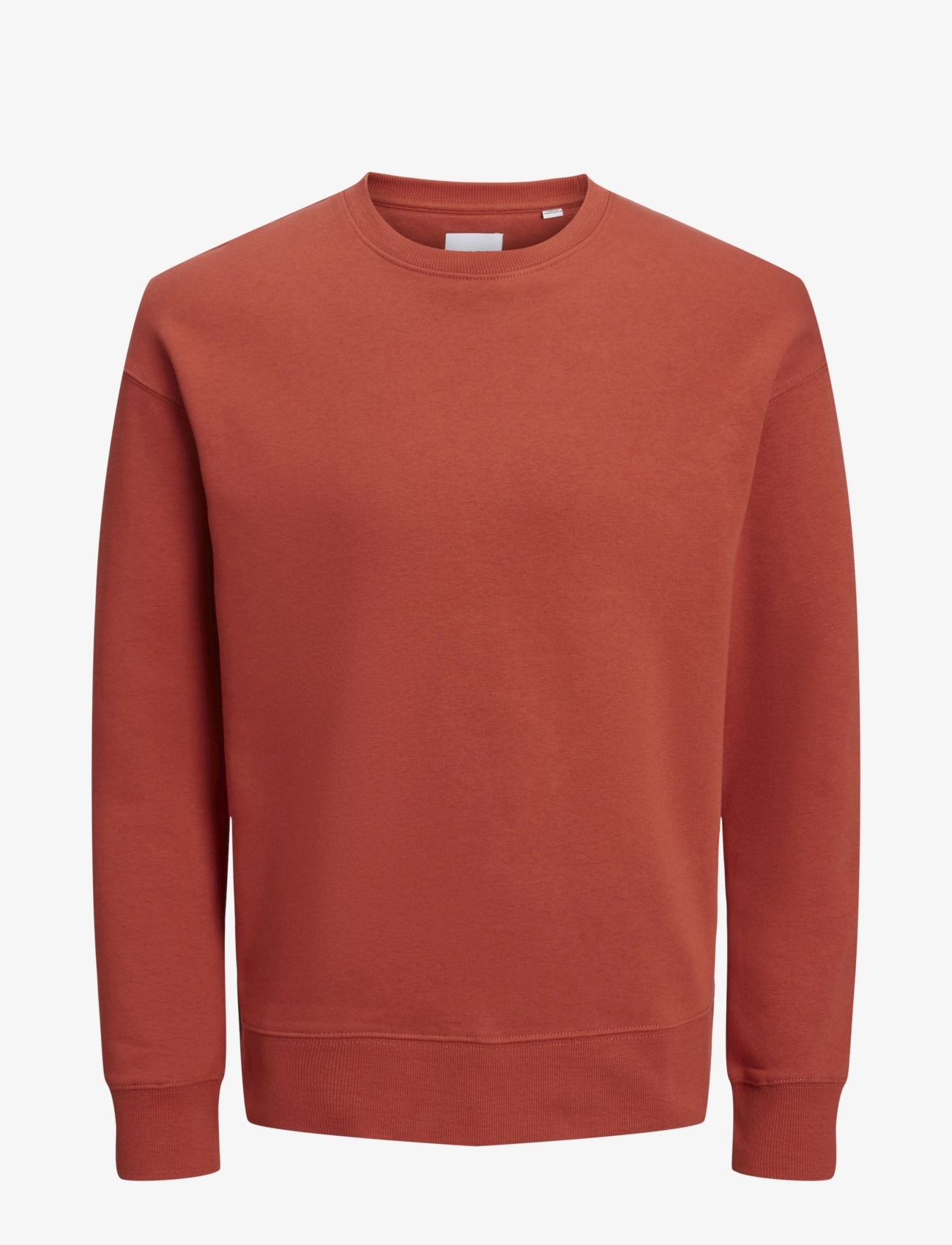 JJESTAR BASIC SWEAT CREW NECK NOOS - CINNABAR