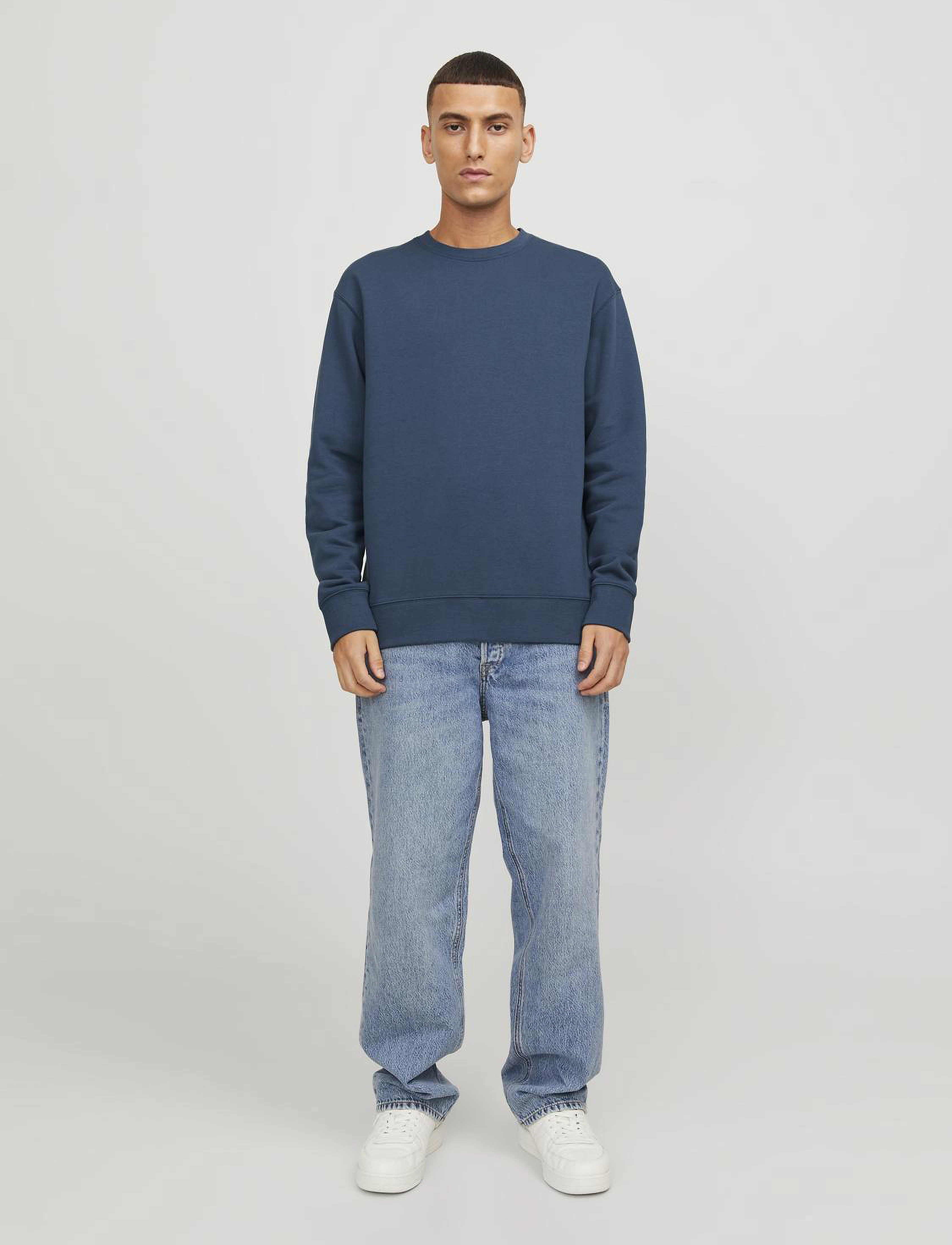 Jack & Jones - JJESTAR BASIC SWEAT CREW NECK - ensign blue - 3