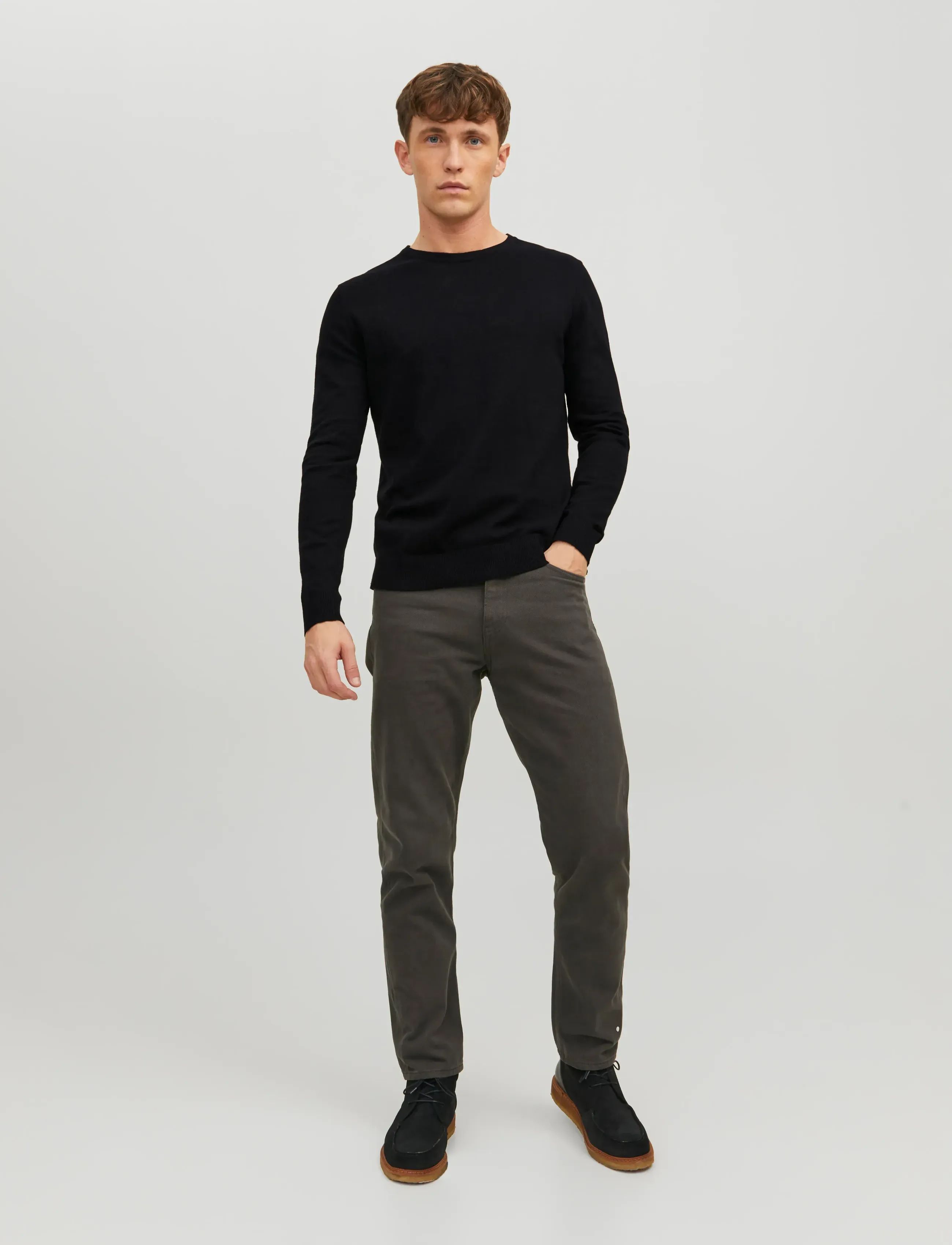 JACK & JONES Jjeemil Knit Crew Neck Noos stickade tröjor herr – bild 6