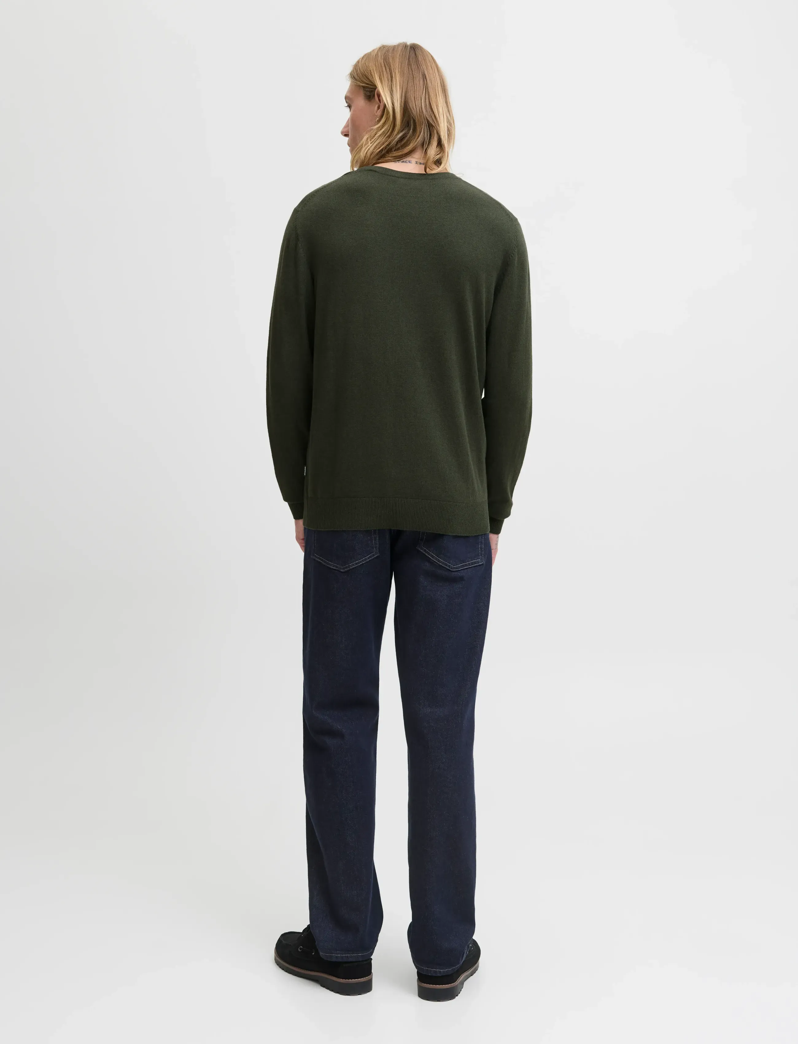 Jack & Jones - JJEEMIL KNIT CREW NECK NOOS - rund hals - duffel bag - 3