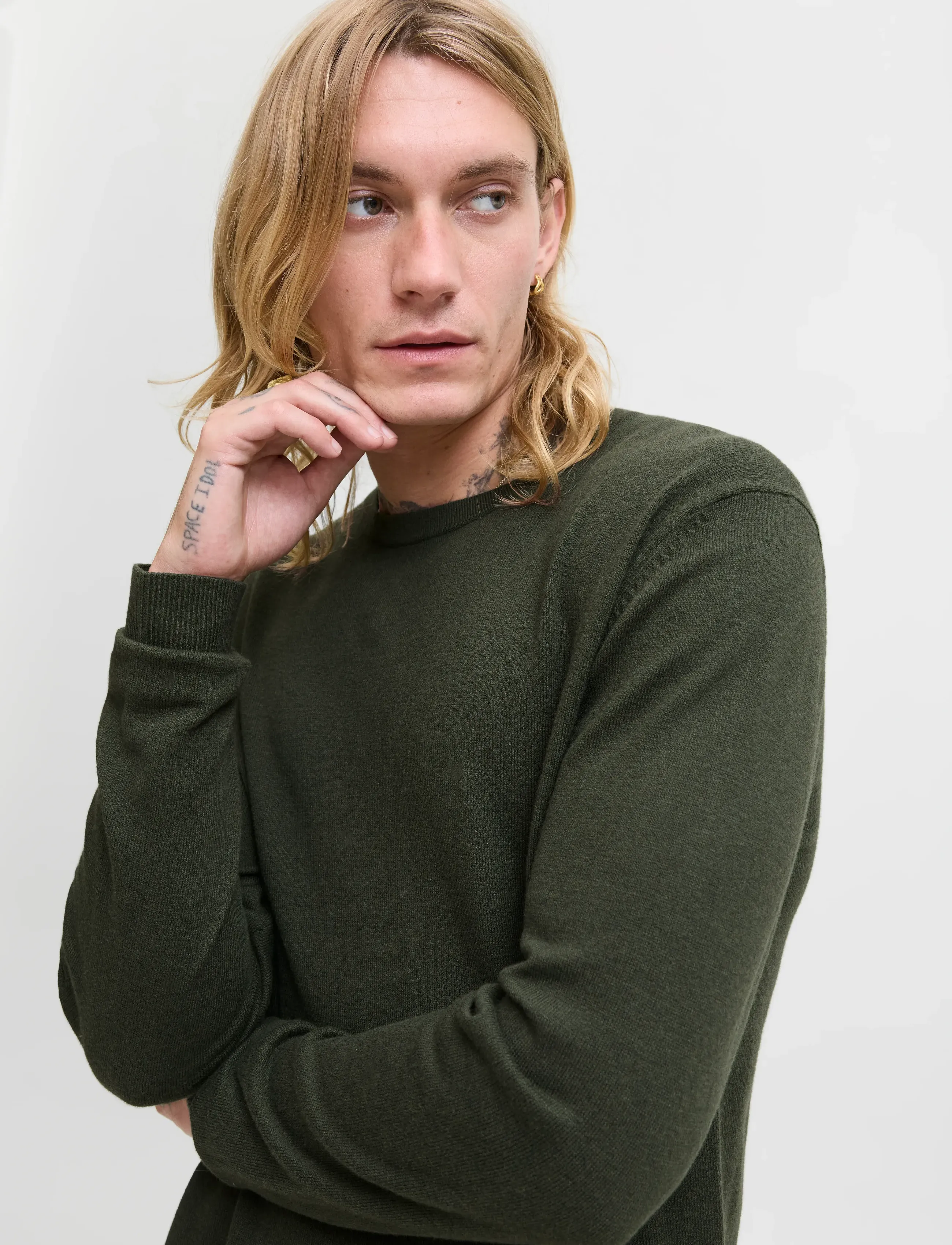 JACK & JONES Jjeemil Knit Crew Neck Noos stickade tröjor herr – bild 8