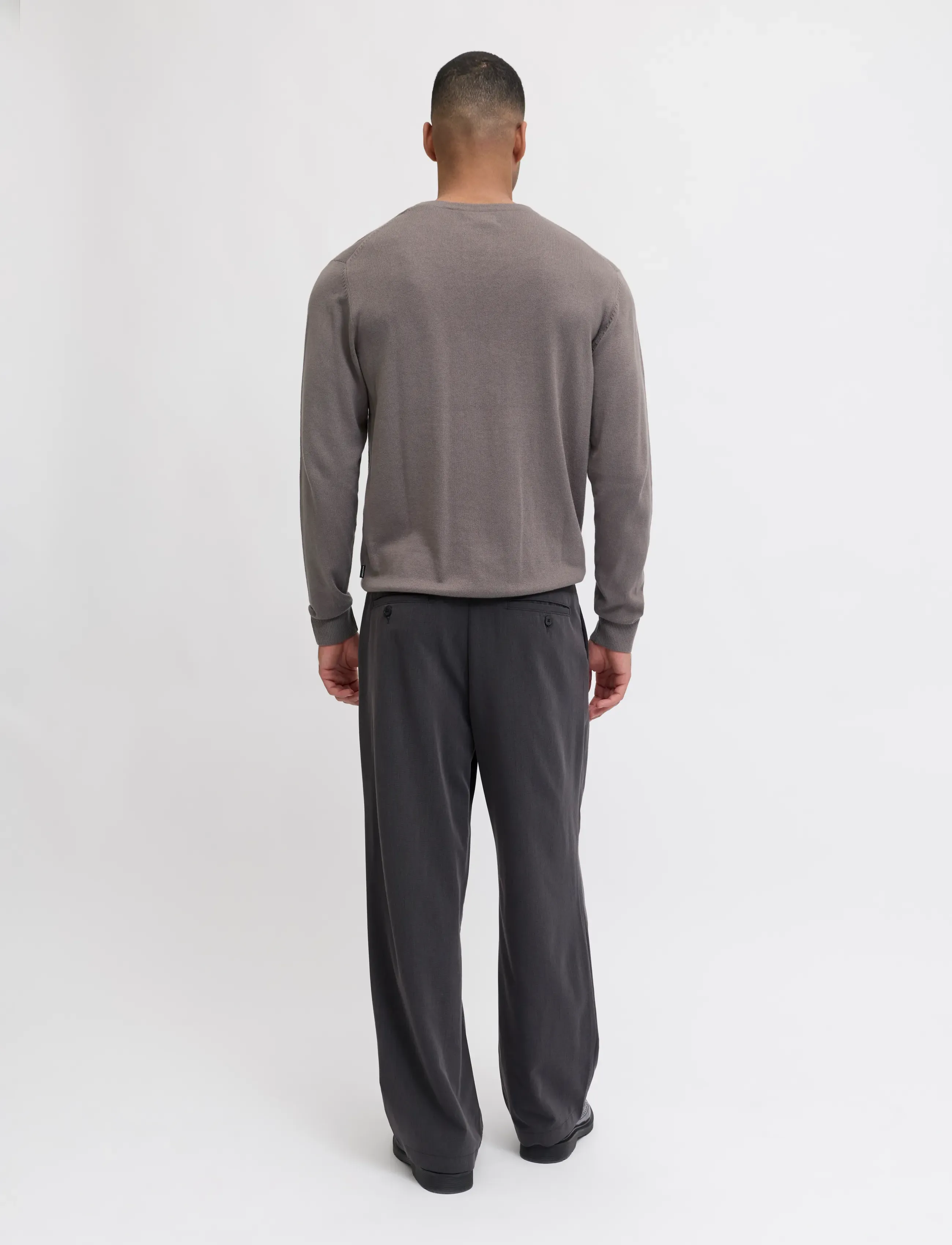 Jack & Jones - JJEEMIL KNIT CREW NECK NOOS - rundhals - falcon - 2