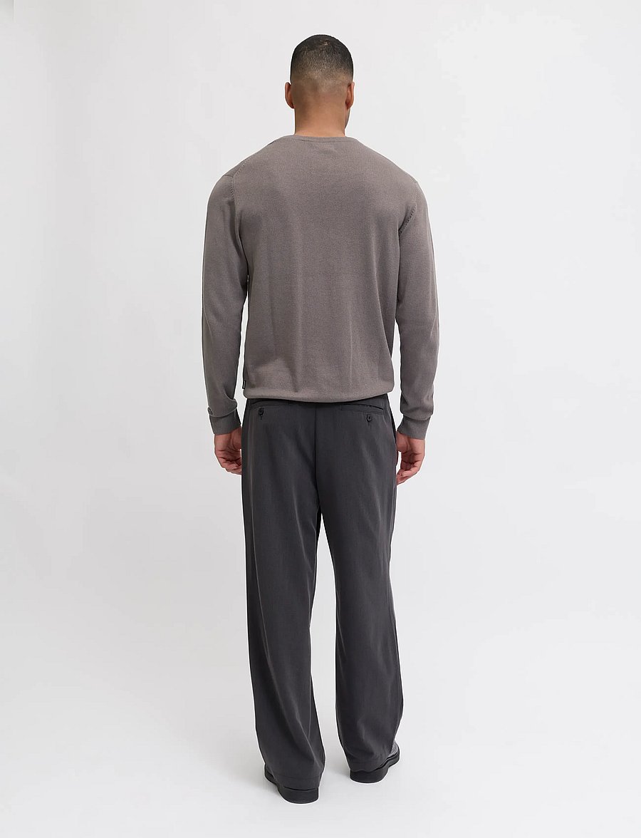 Jack & Jones - JJEEMIL KNIT CREW NECK NOOS - round necks - falcon - 2