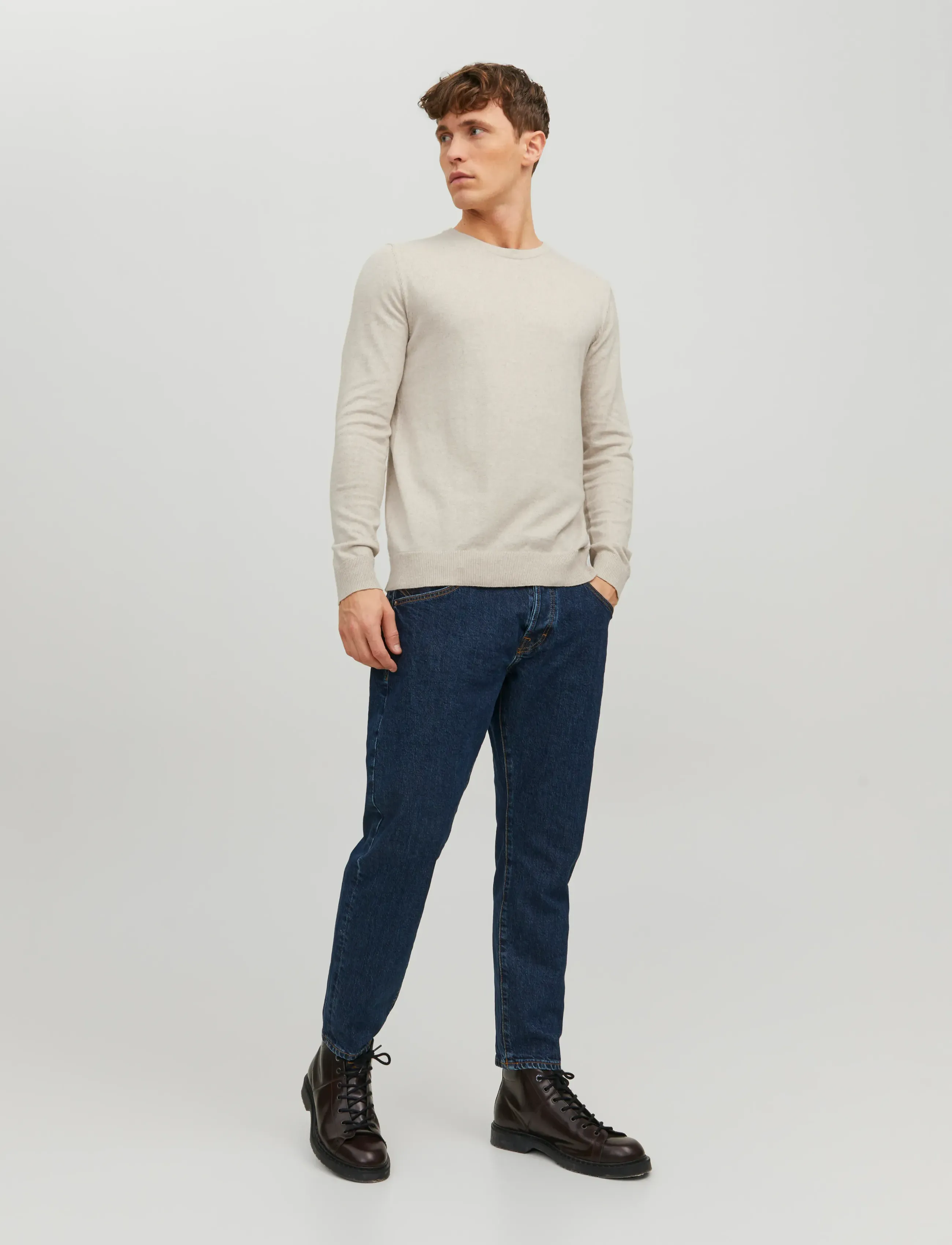 Jjeemil Knit Crew Neck Noos