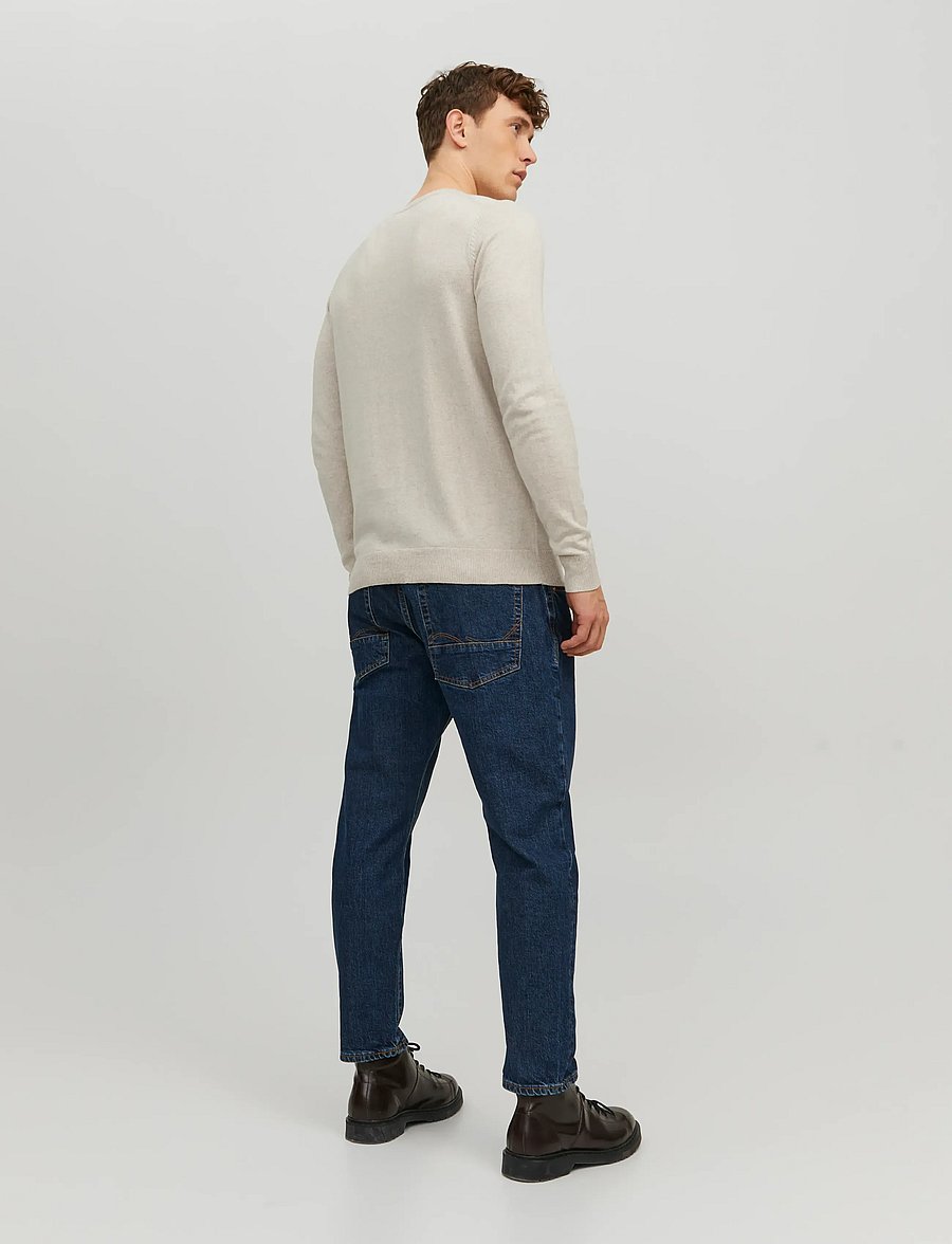 Jack & Jones - JJEEMIL KNIT CREW NECK NOOS - rundhals - oatmeal - 2