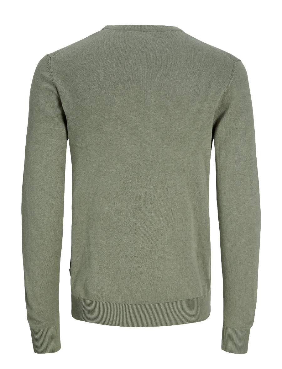 Jack & Jones - JJEEMIL KNIT CREW NECK NOOS - rundhals - vetiver - 2