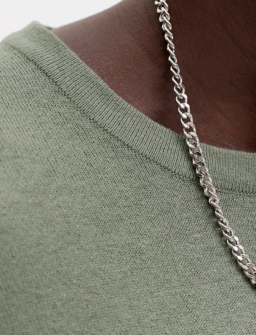 Jack & Jones - JJEEMIL KNIT CREW NECK NOOS - rundhals - vetiver - 5