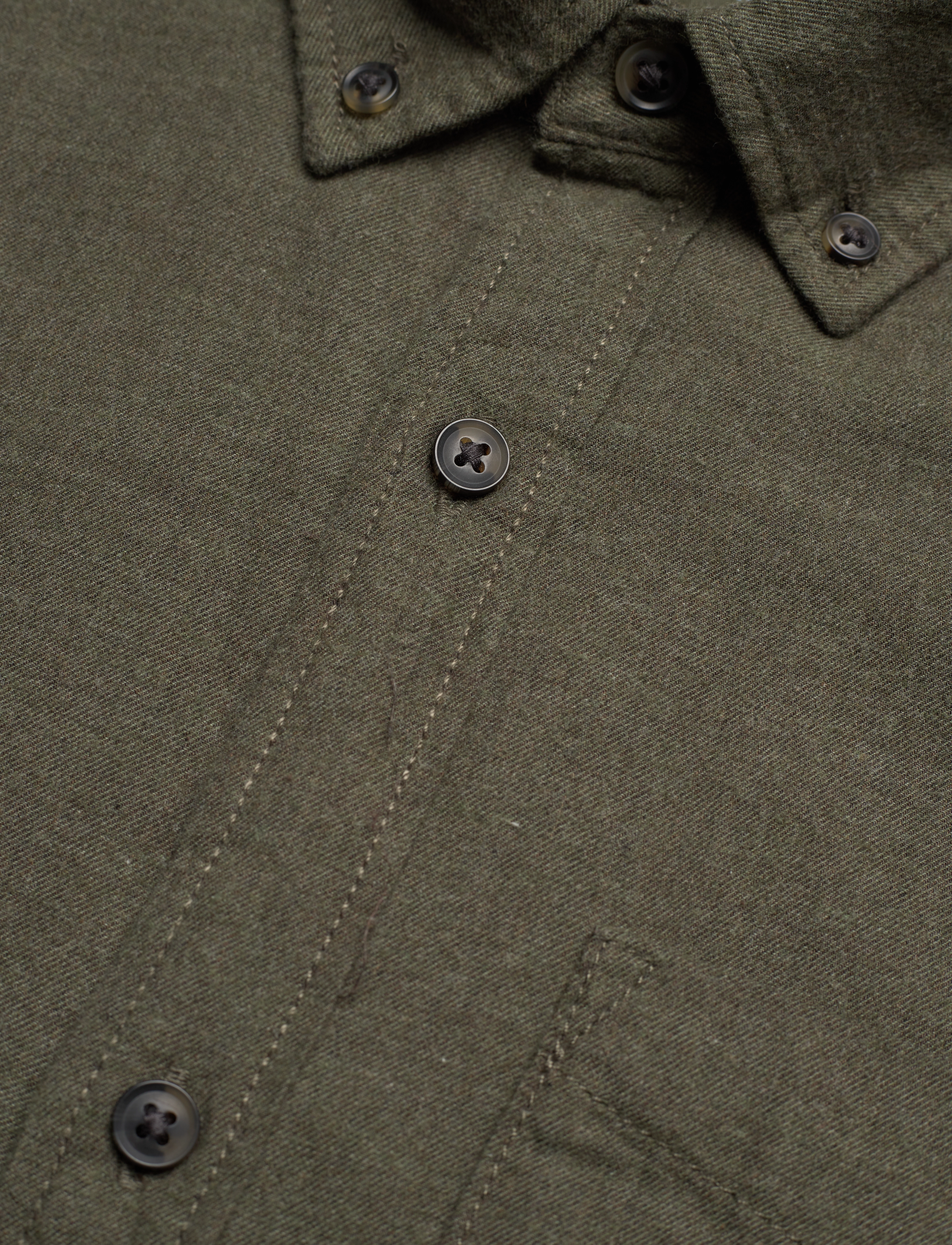 Jack & Jones - JJECLASSIC MELANGE SHIRT L/S AU22 SN - rosin - 3