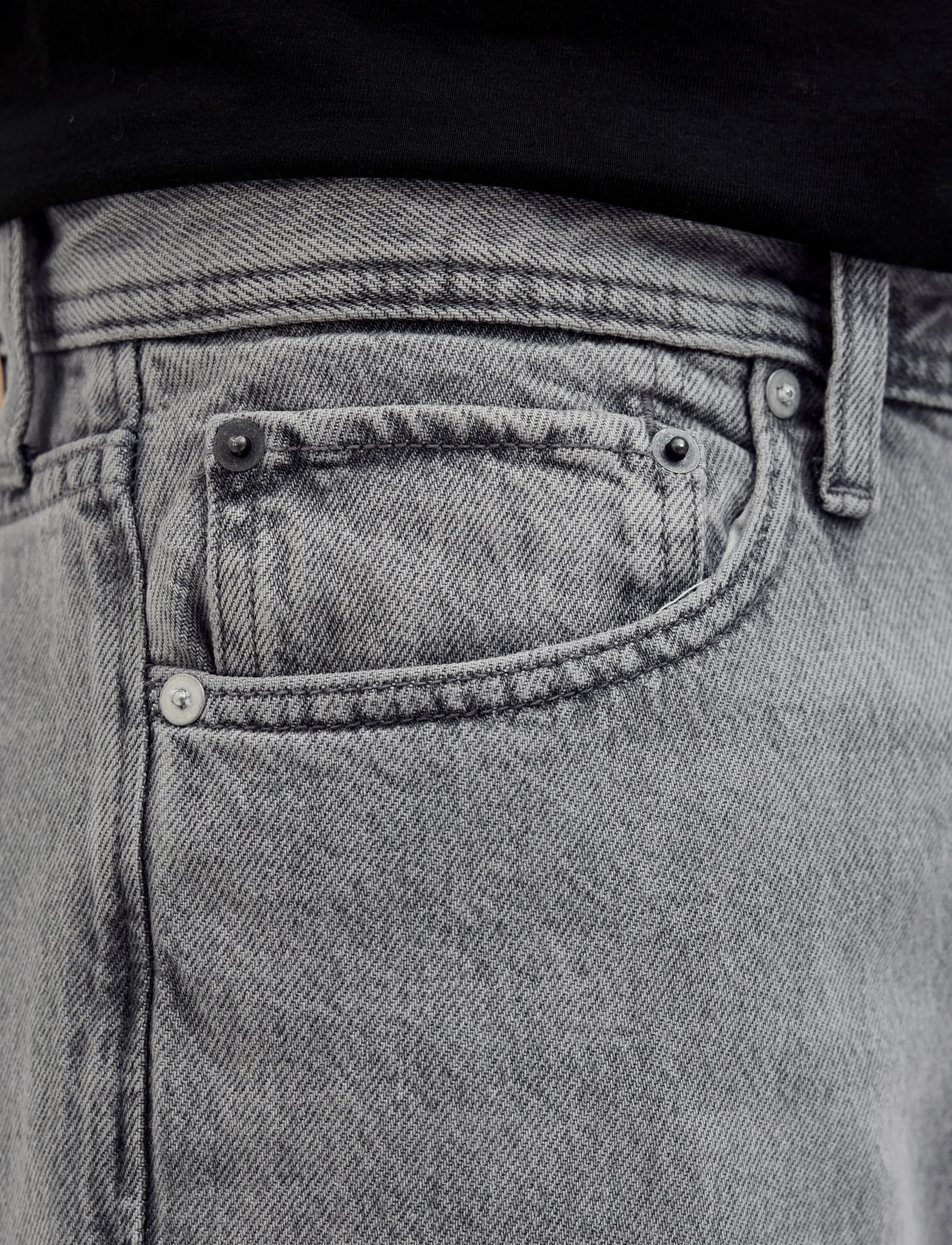 Jack & Jones - JJICHRIS JJORIGINAL SBD 020 NOOS - bukser & jeans - grey denim - 5