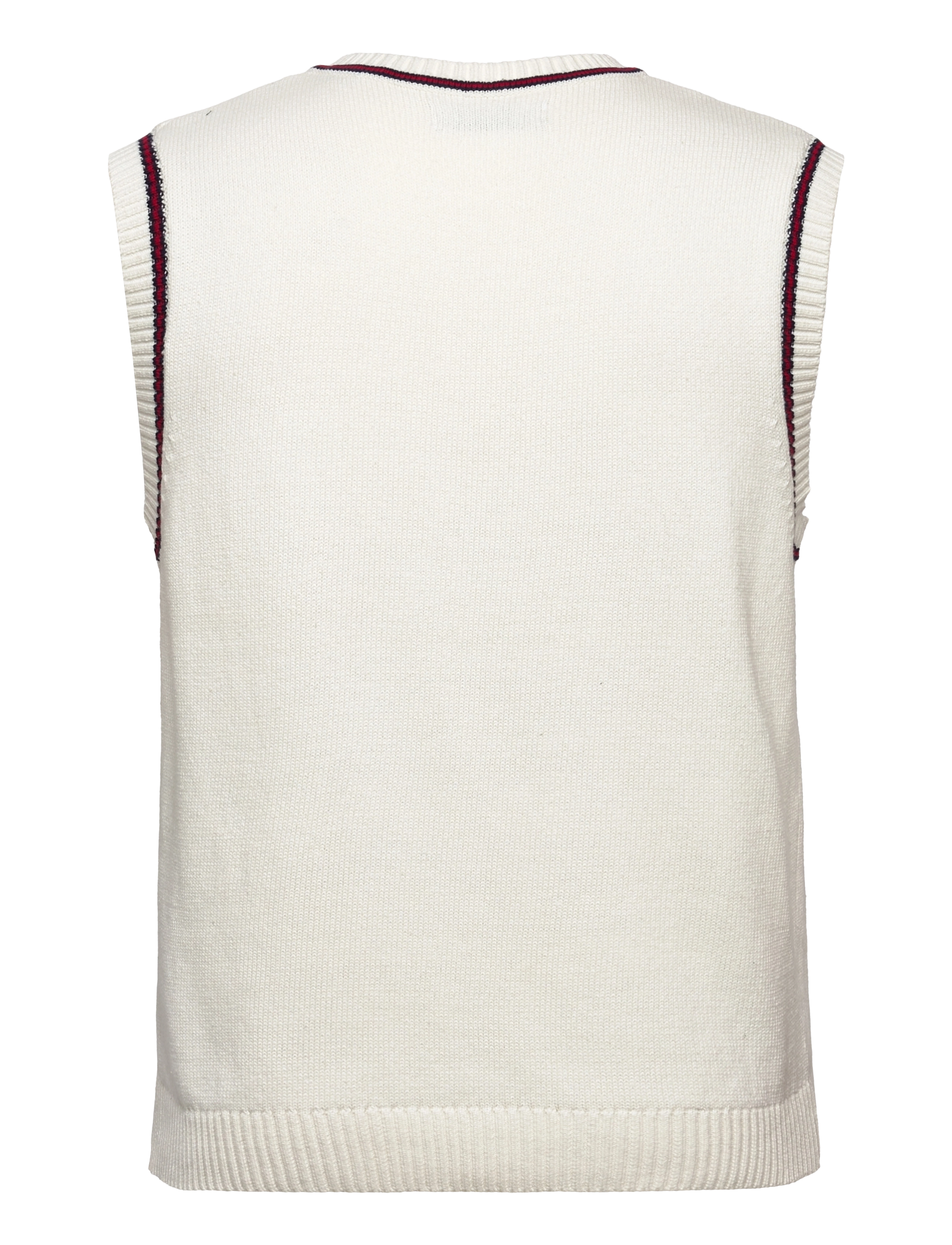 Jack & Jones - JJJAMIE KNIT VEST TC122 - cloud dancer - 1