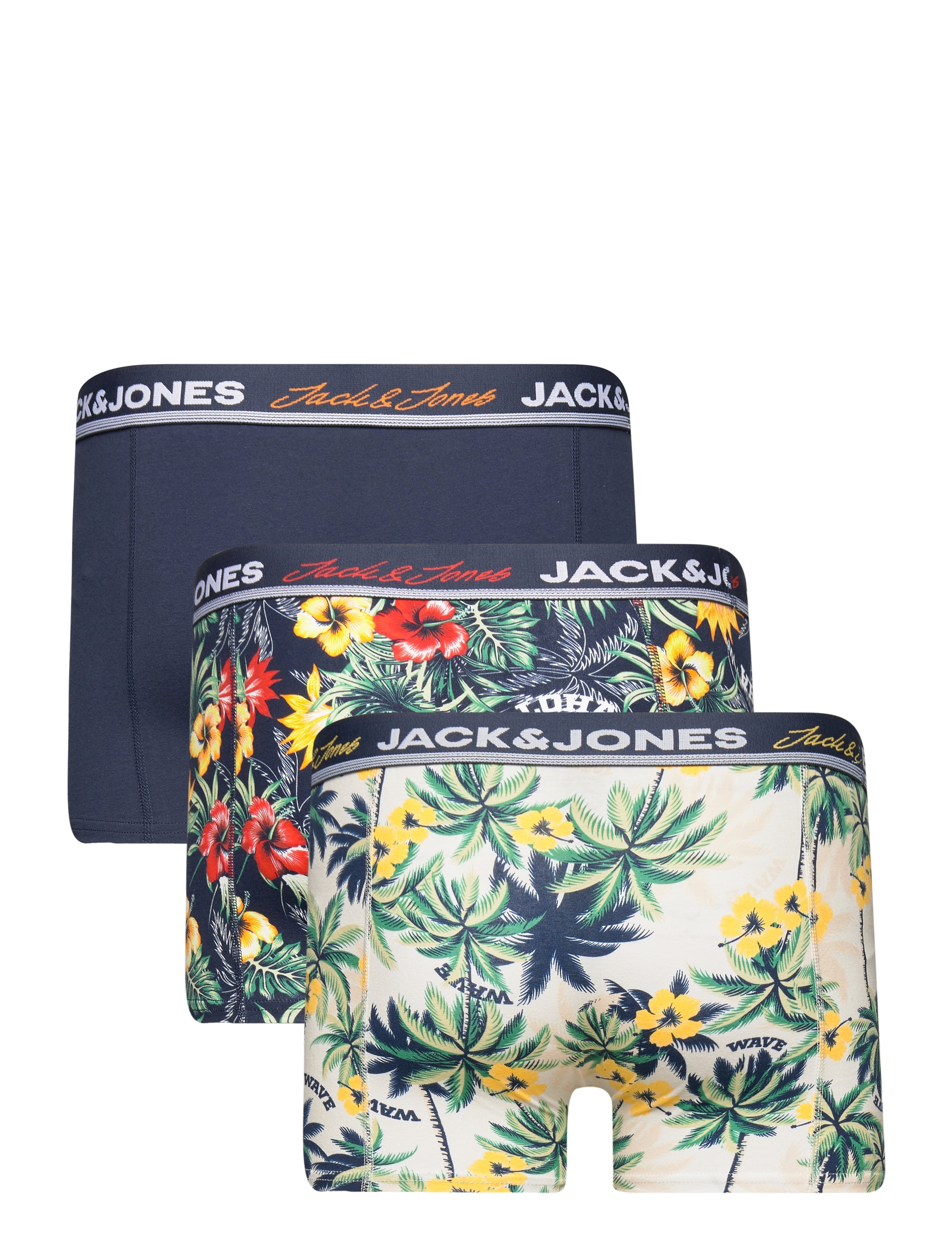 Jack & Jones - JACVENICE TRUNKS 3 PACK LN - cloud dancer - 1