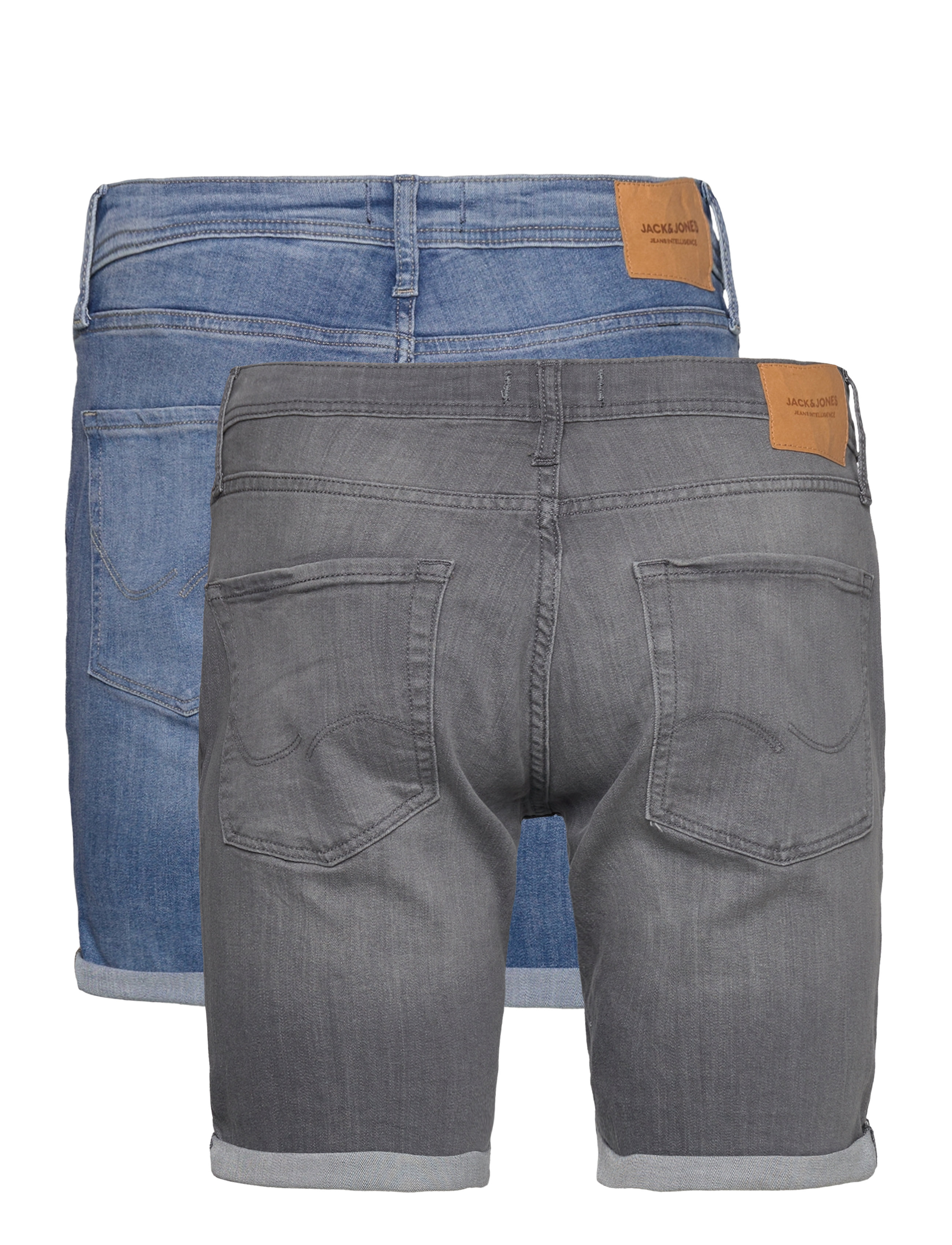 Jack & Jones - JJIRICK JJIORG SHORTS AM 061/461/261 - grey denim - 1