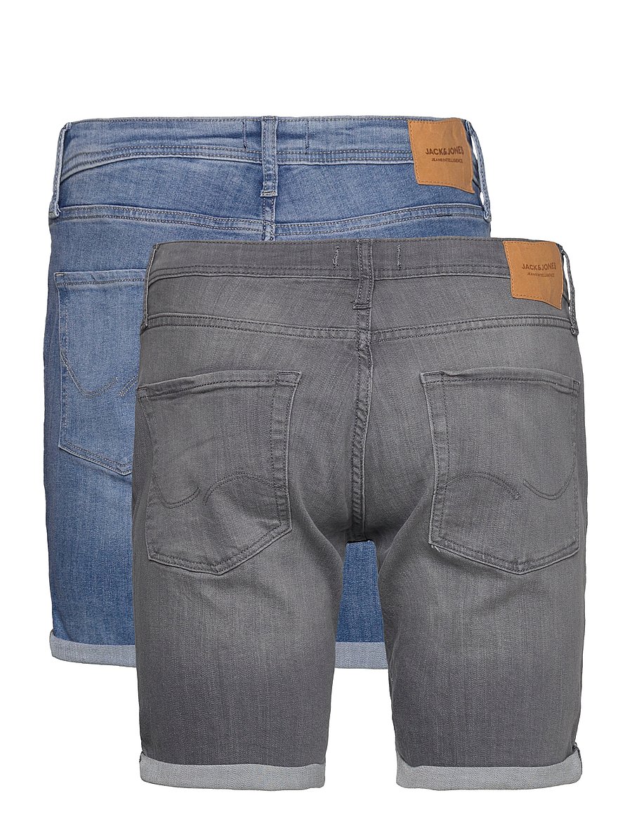 Jack & Jones - JJIRICK JJIORG SHORTS AM 061/461/261 - grey denim - 1