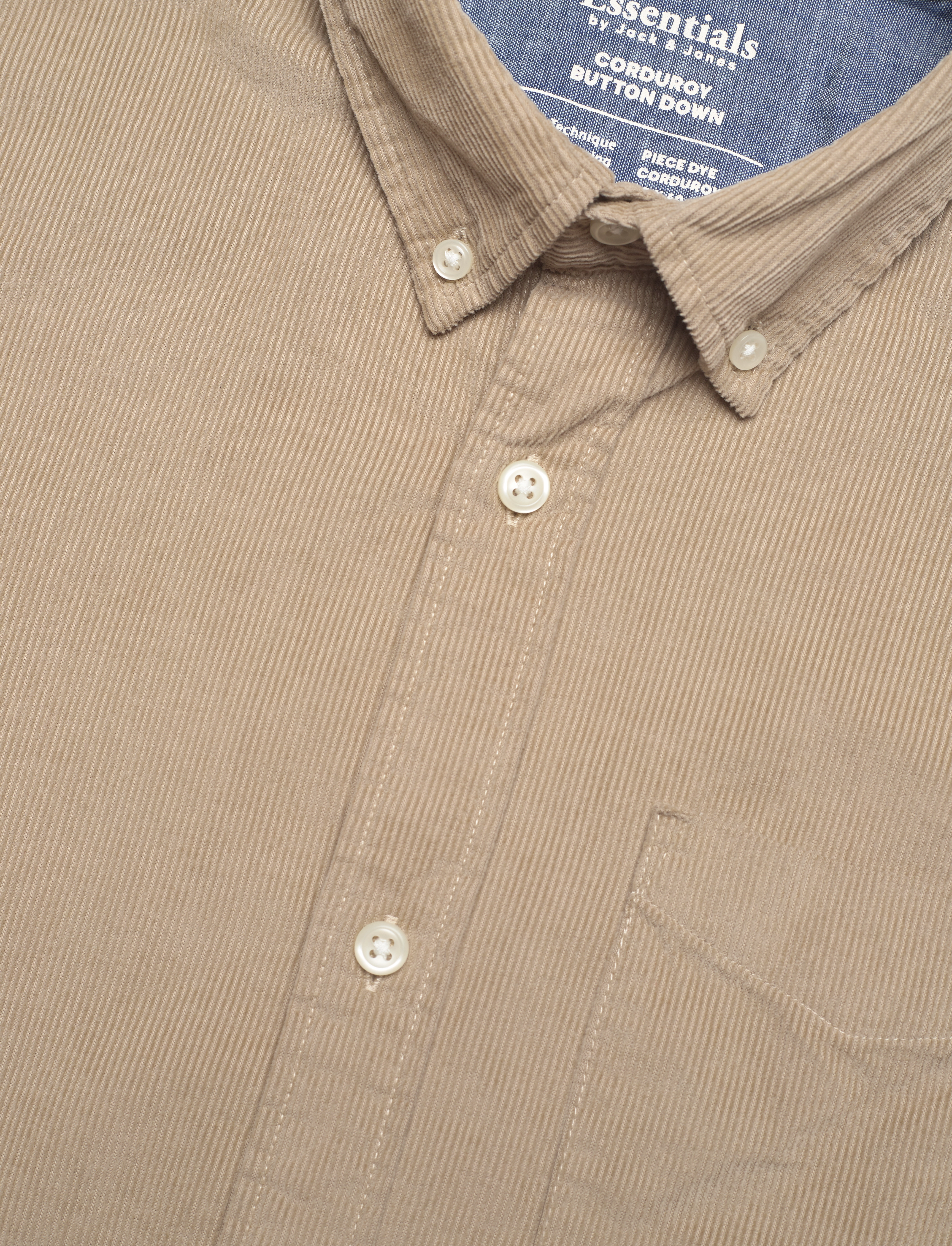 Jack & Jones - JJECLASSIC CORDUROY SHIRT L/S SN - crockery - 3