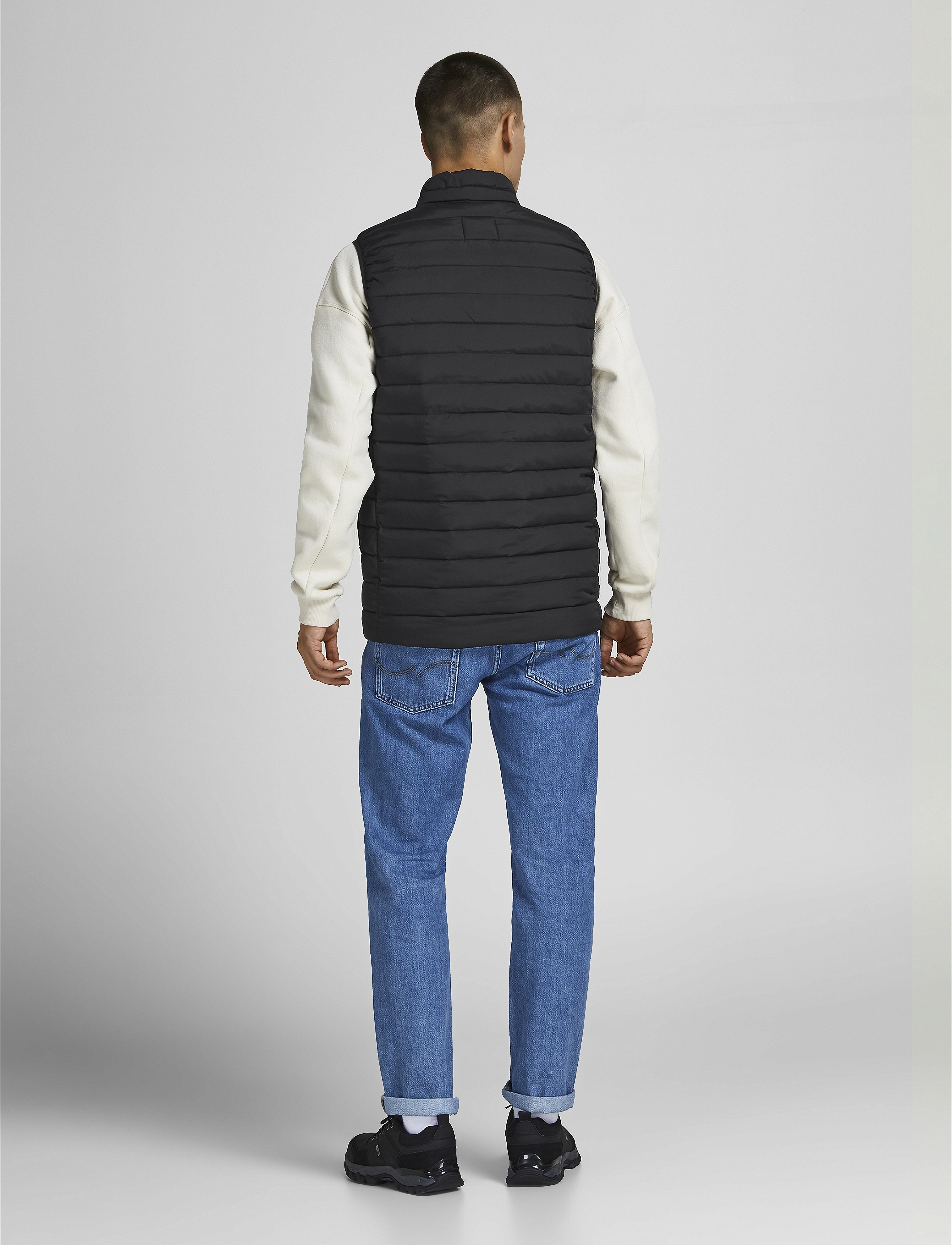 Jack & Jones - JJERECYCLE BODYWARMER NOOS - westen - black - 3