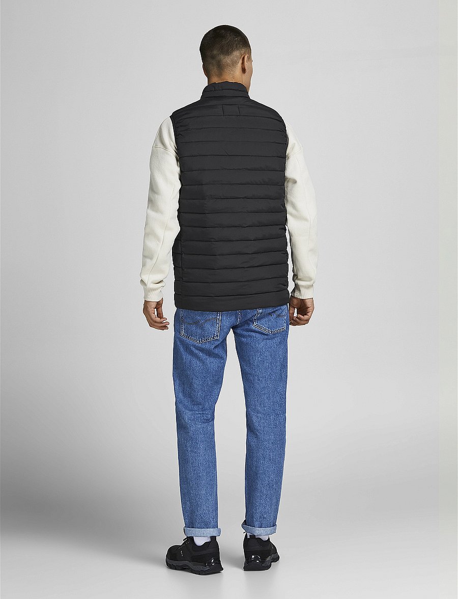 Jack & Jones - JJERECYCLE BODYWARMER NOOS - westen - black - 3