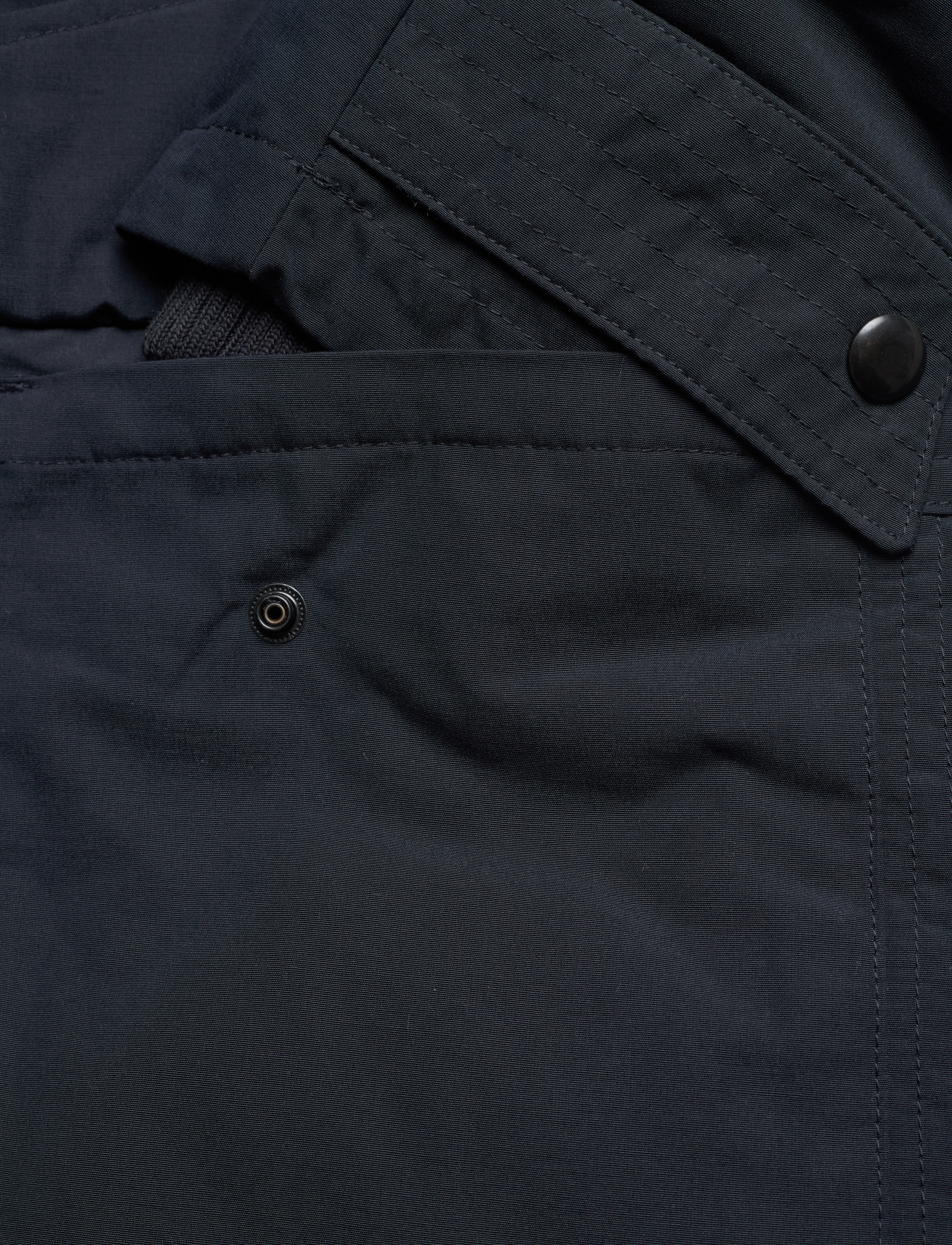 Jack & Jones - JJEMASH TEDDY PARKA SN - dark navy - 4