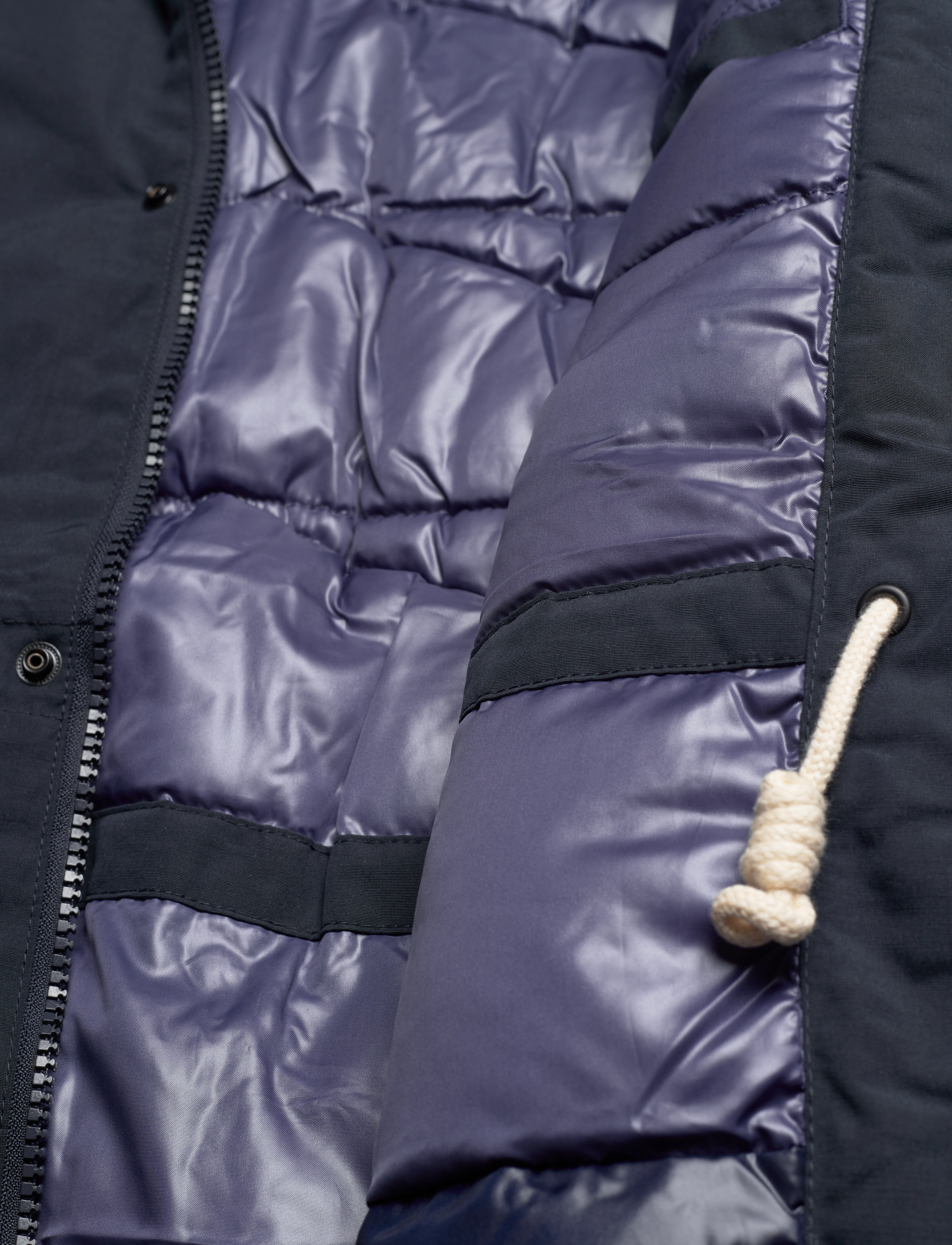 Jack & Jones - JJEMASH TEDDY PARKA SN - dark navy - 5
