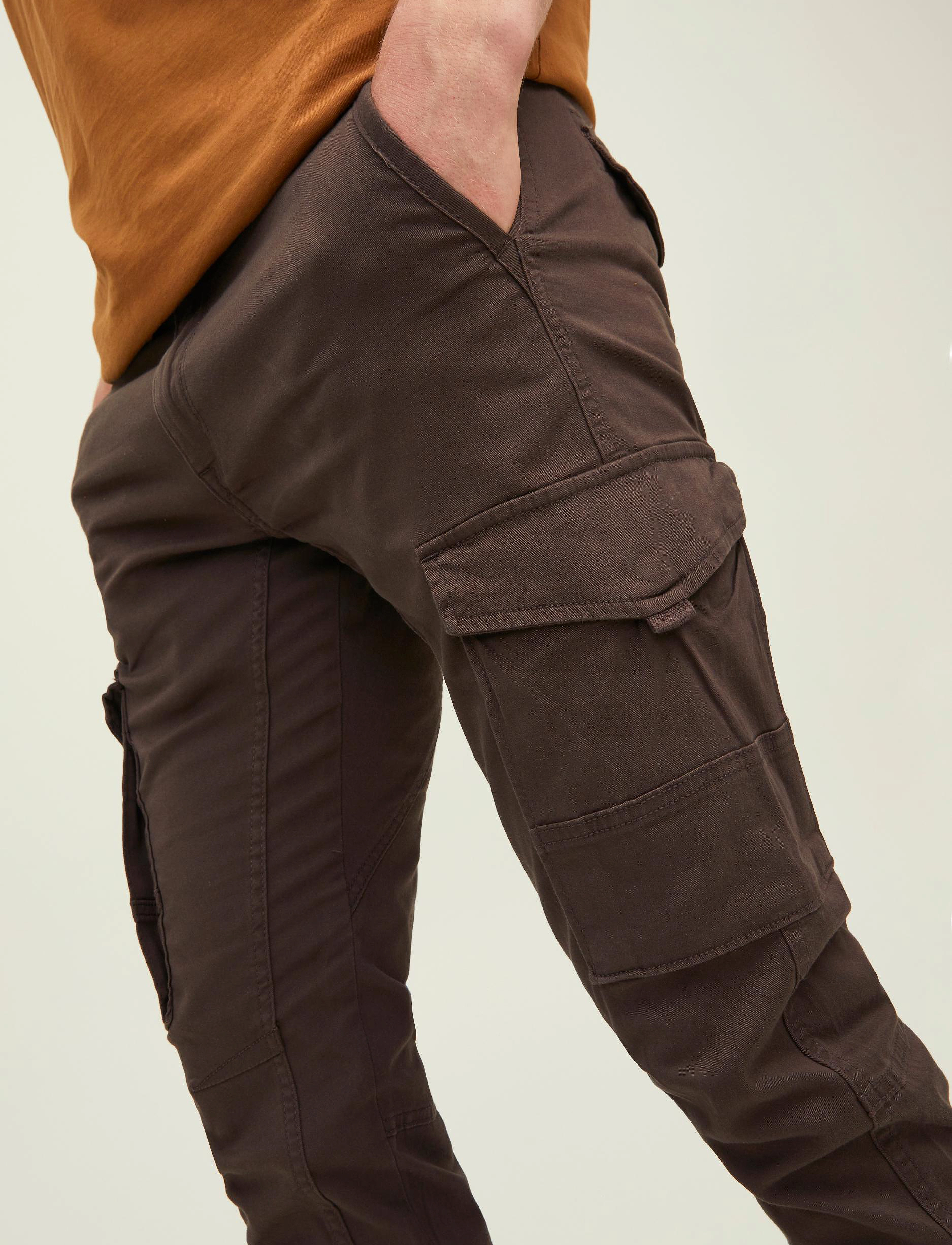 Jack & Jones - JPSTPAUL JJFLAKE AKM 542 MULCH SN - mulch - 4