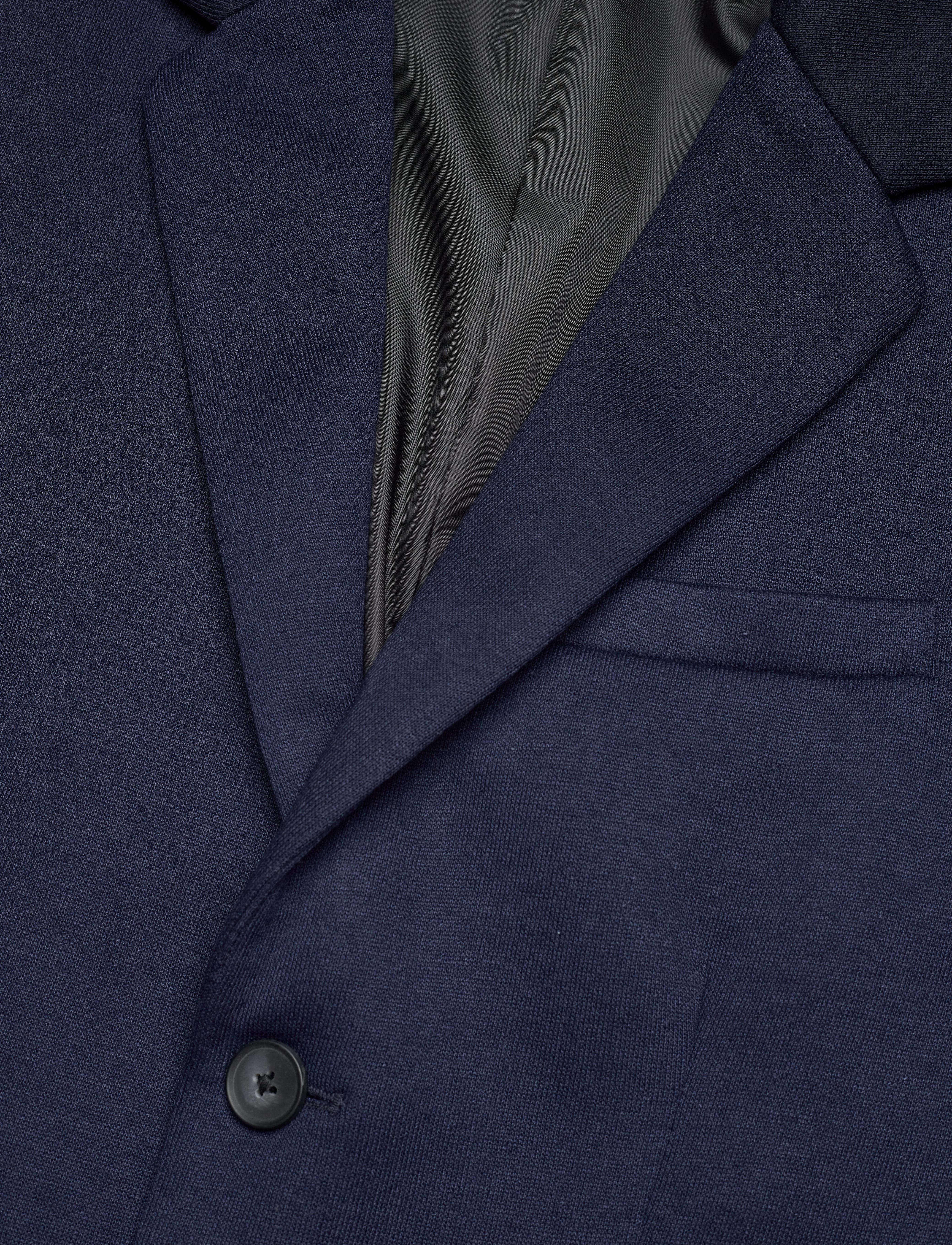 Jack & Jones - JJEKNITTED MARCO COAT - navy blazer - 2