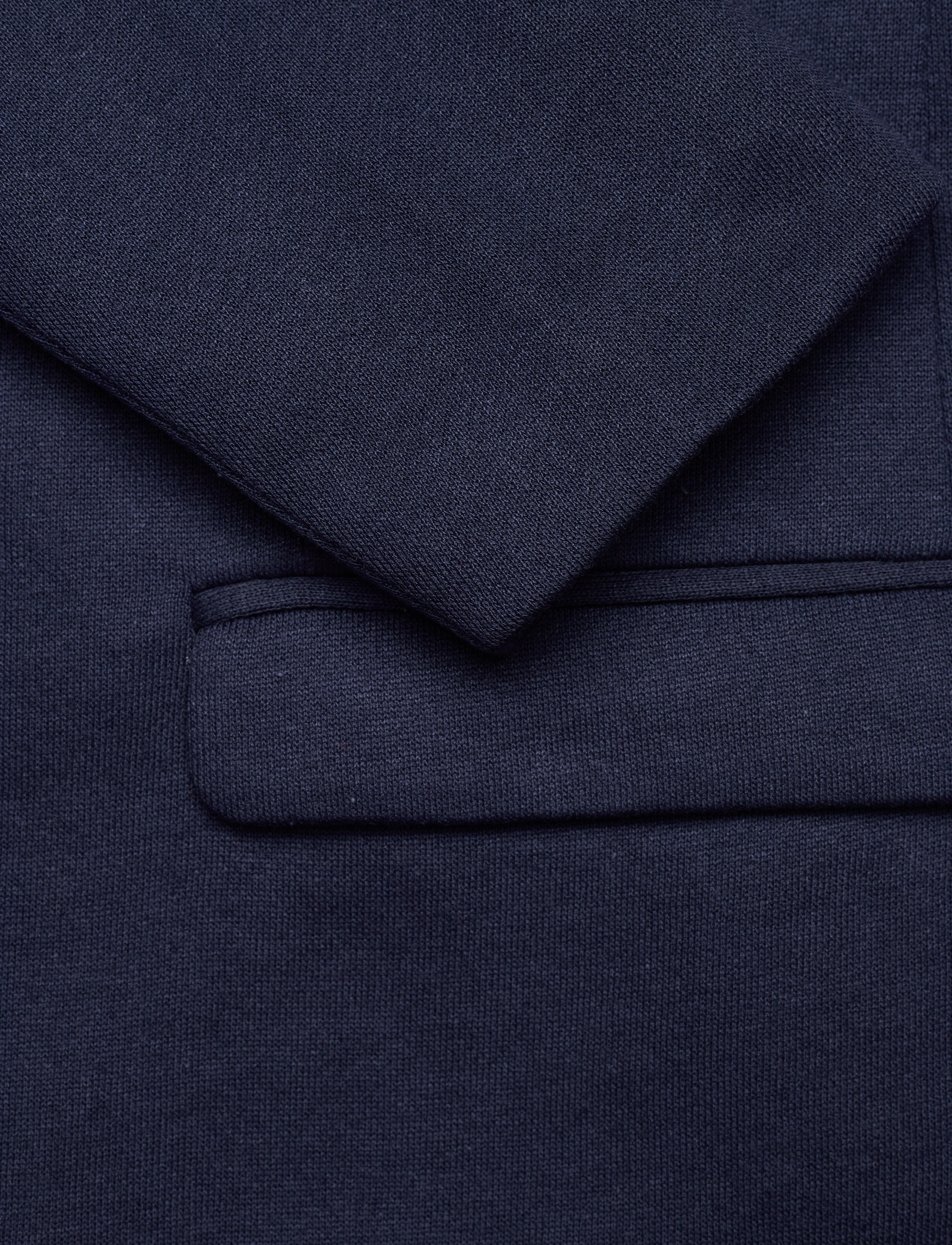Jack & Jones - JJEKNITTED MARCO COAT - navy blazer - 3