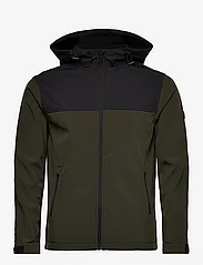 Jack & Jones - JJEMARVIN HOOD SOFTSHELL NOOS - hupparit - rosin - 0