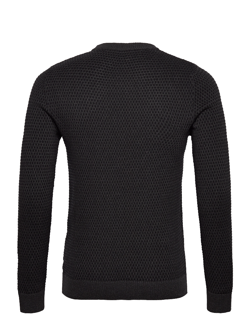 Jack & Jones - JJEATLAS KNIT CREW NECK NOOS - pulls col rond - dark grey melange - 2
