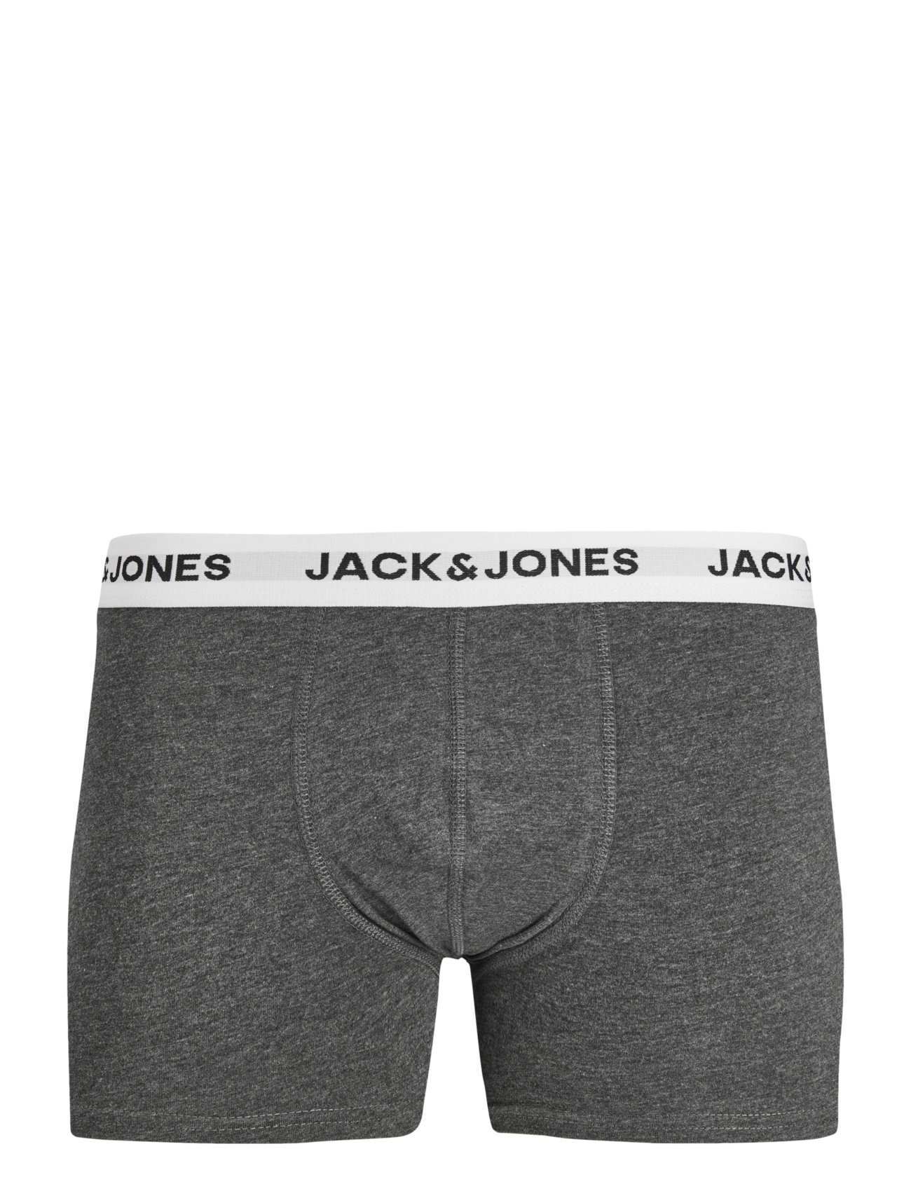 Jack & Jones - JACBASIC WHITE WB TRUNKS 5 PACK NOOS - boxerkalsonger - forest night - 2