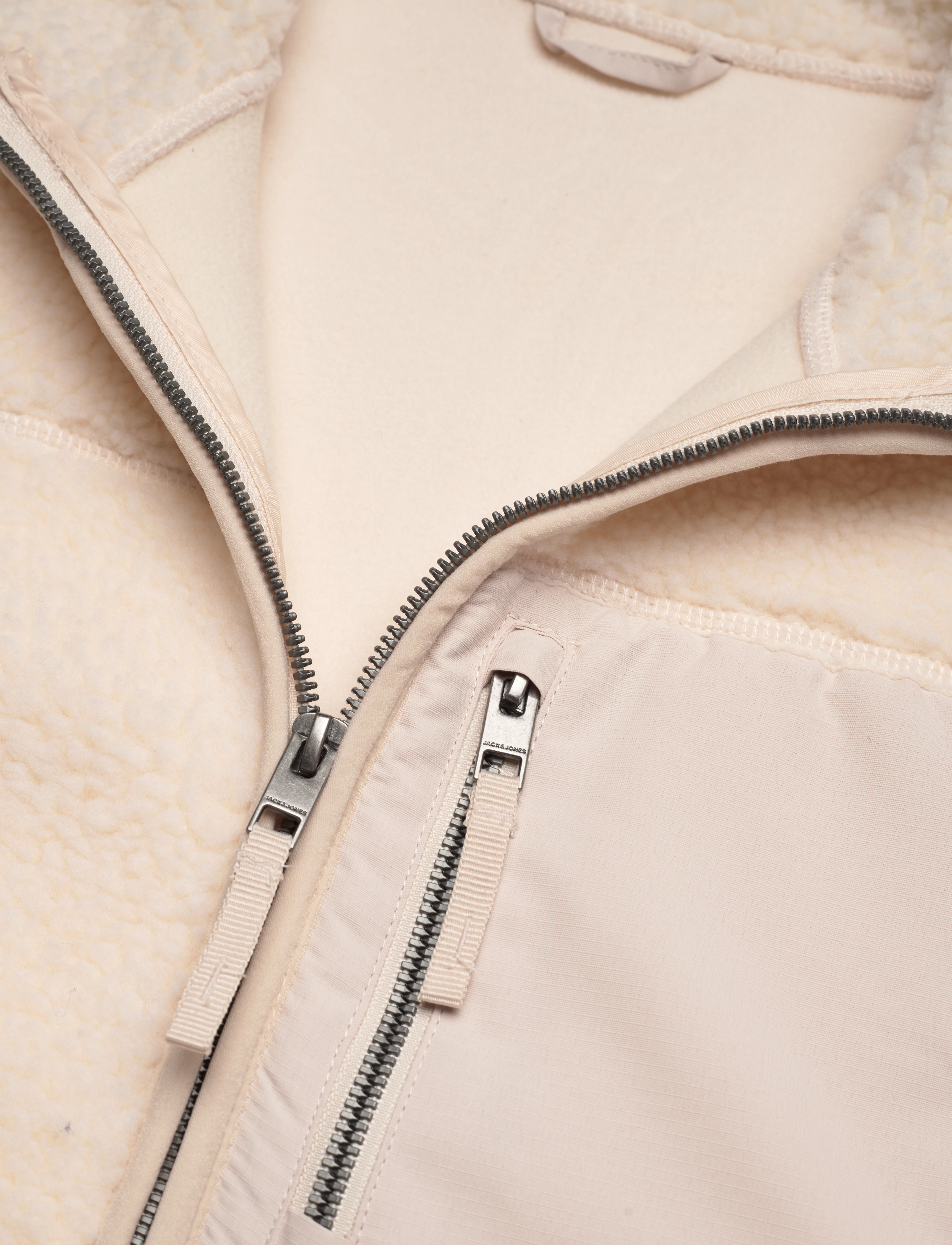 Jack & Jones - JORPARK TEDDY BODYWARMER SN - oatmeal - 2