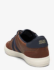 Jack & Jones - JFWMORDEN PU COMBO 2.5 - laag sneakers - cognac - 2