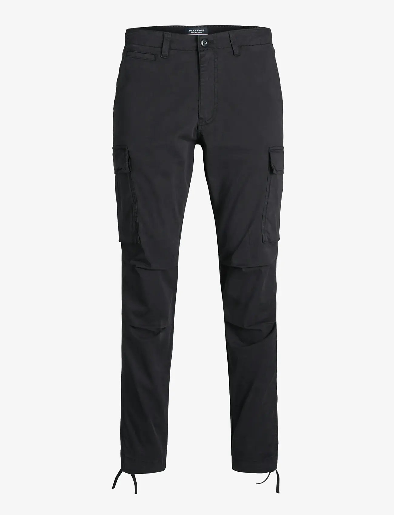 Jack & Jones - JPSTACE TUCKER CARGO AMA NOOS - cargohose - black - 1