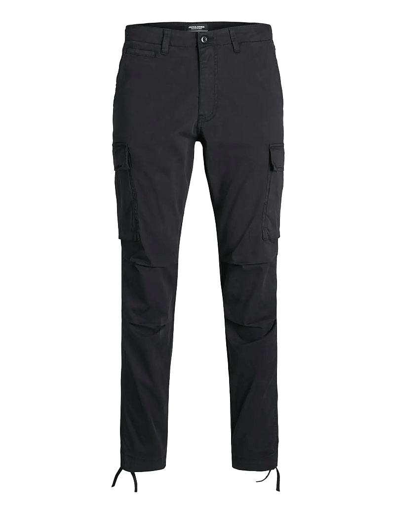 Jack & Jones - JPSTACE TUCKER CARGO AMA NOOS - cargo pants - black - 1