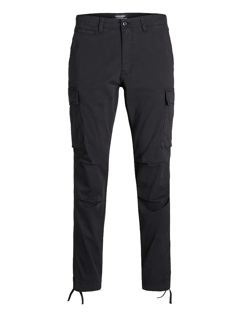 Jack & Jones - JPSTACE TUCKER CARGO AMA NOOS - cargohose - black - 1