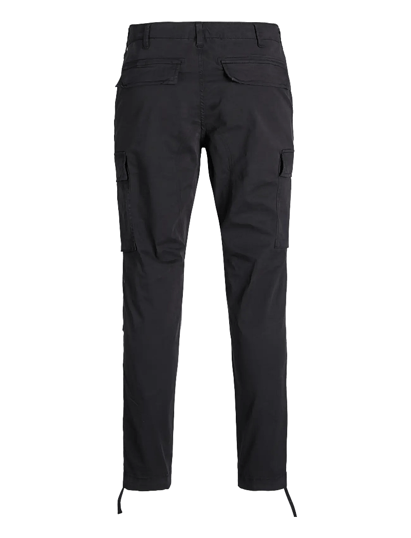 Jack & Jones - JPSTACE TUCKER CARGO AMA NOOS - cargohose - black - 2