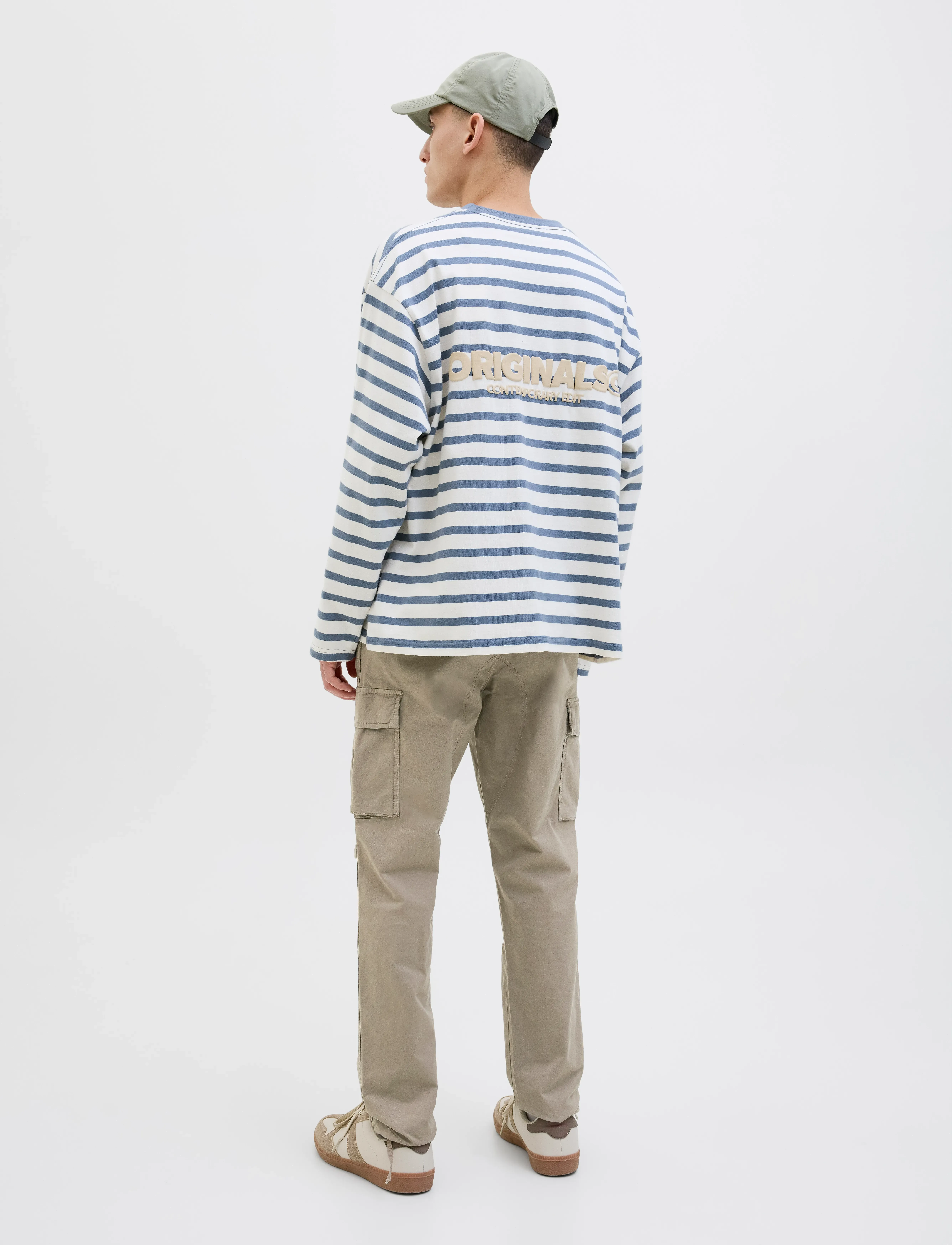 Jack & Jones - JPSTACE TUCKER CARGO AMA NOOS - cargo pants - dune - 3
