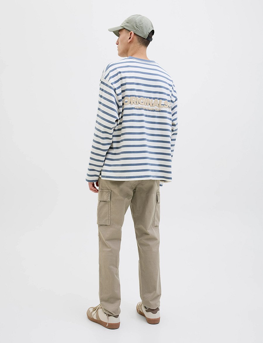 Jack & Jones - JPSTACE TUCKER CARGO AMA NOOS - cargohose - dune - 3