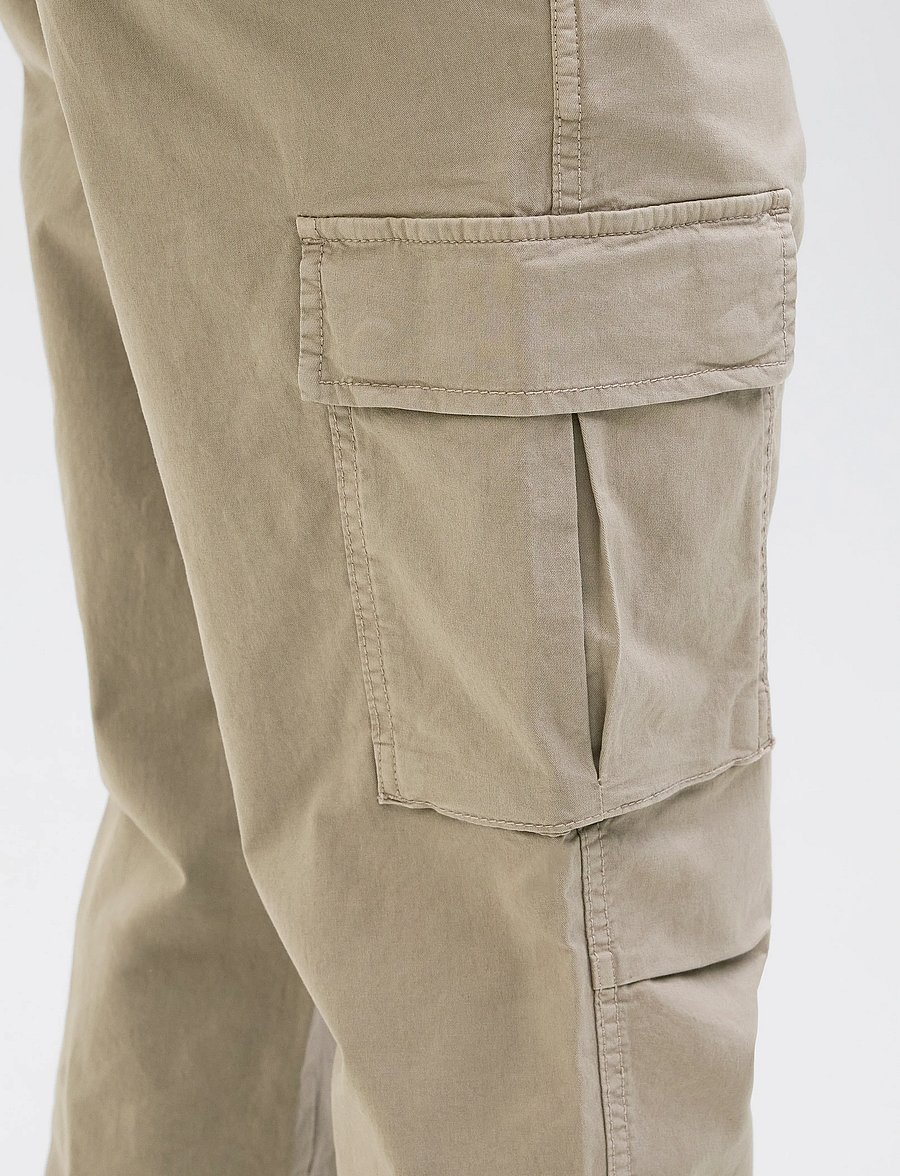 Jack & Jones - JPSTACE TUCKER CARGO AMA NOOS - cargohose - dune - 5
