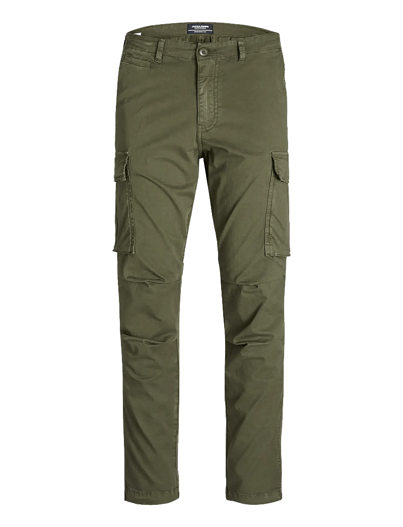 Jack & Jones - JPSTACE TUCKER CARGO AMA NOOS - cargo püksid - olive night - 1