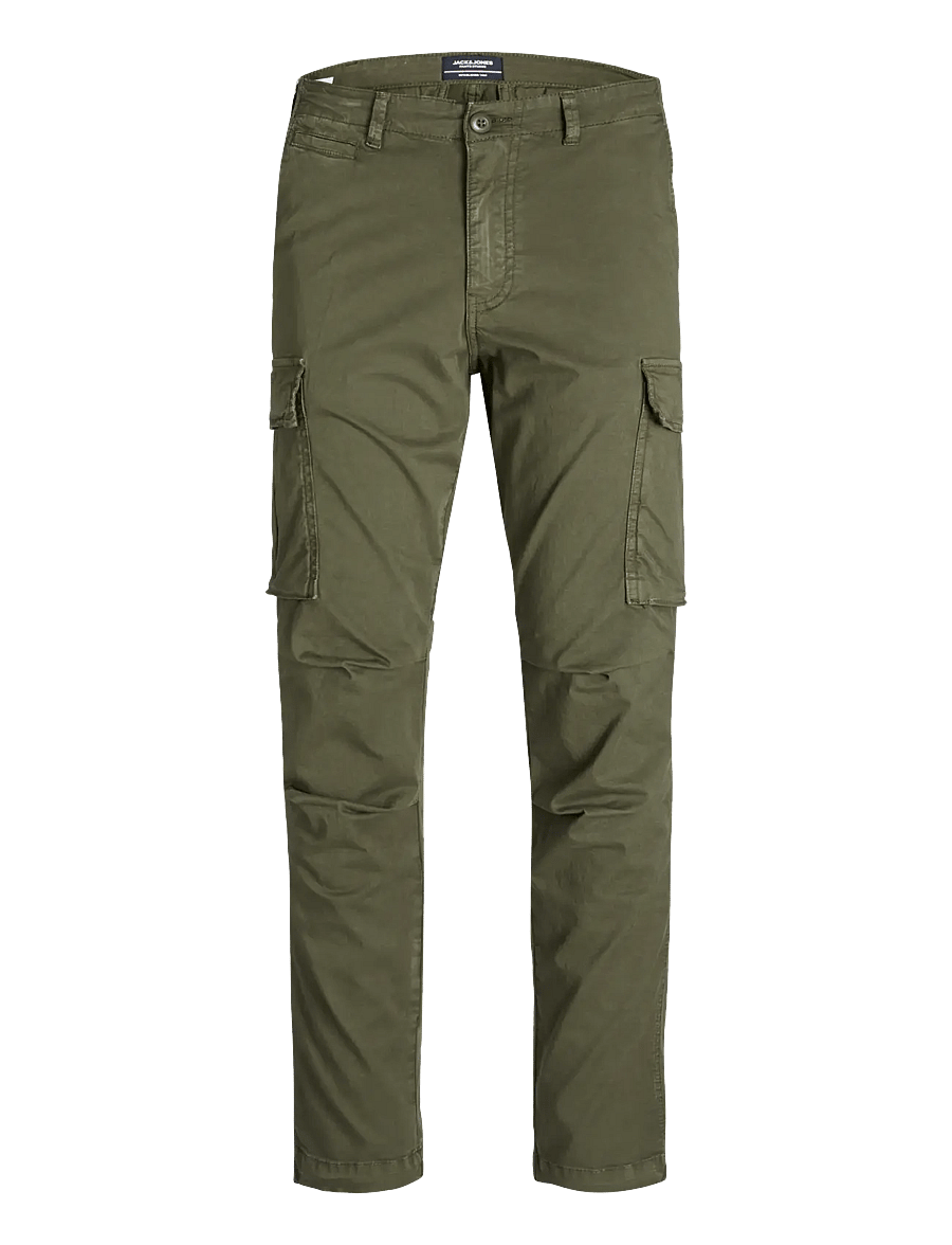 Jack & Jones - JPSTACE TUCKER CARGO AMA NOOS - cargohose - olive night - 1