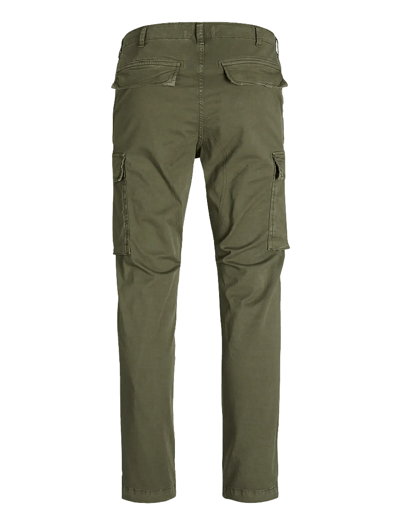 Jack & Jones - JPSTACE TUCKER CARGO AMA NOOS - cargo püksid - olive night - 2