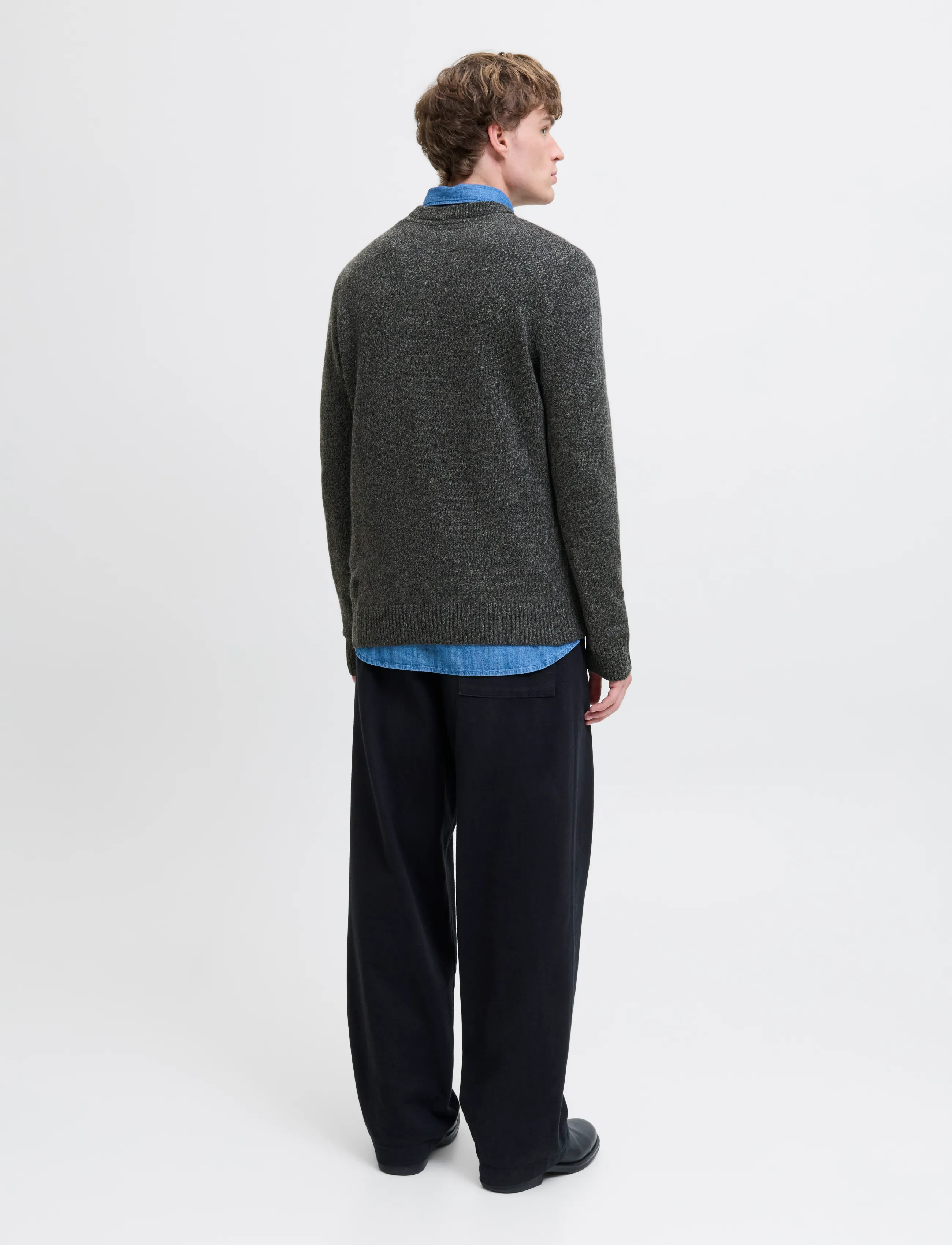 JACK & JONES Jprblulambswool Knit Crew Neck stickade tröjor herr – bild 2