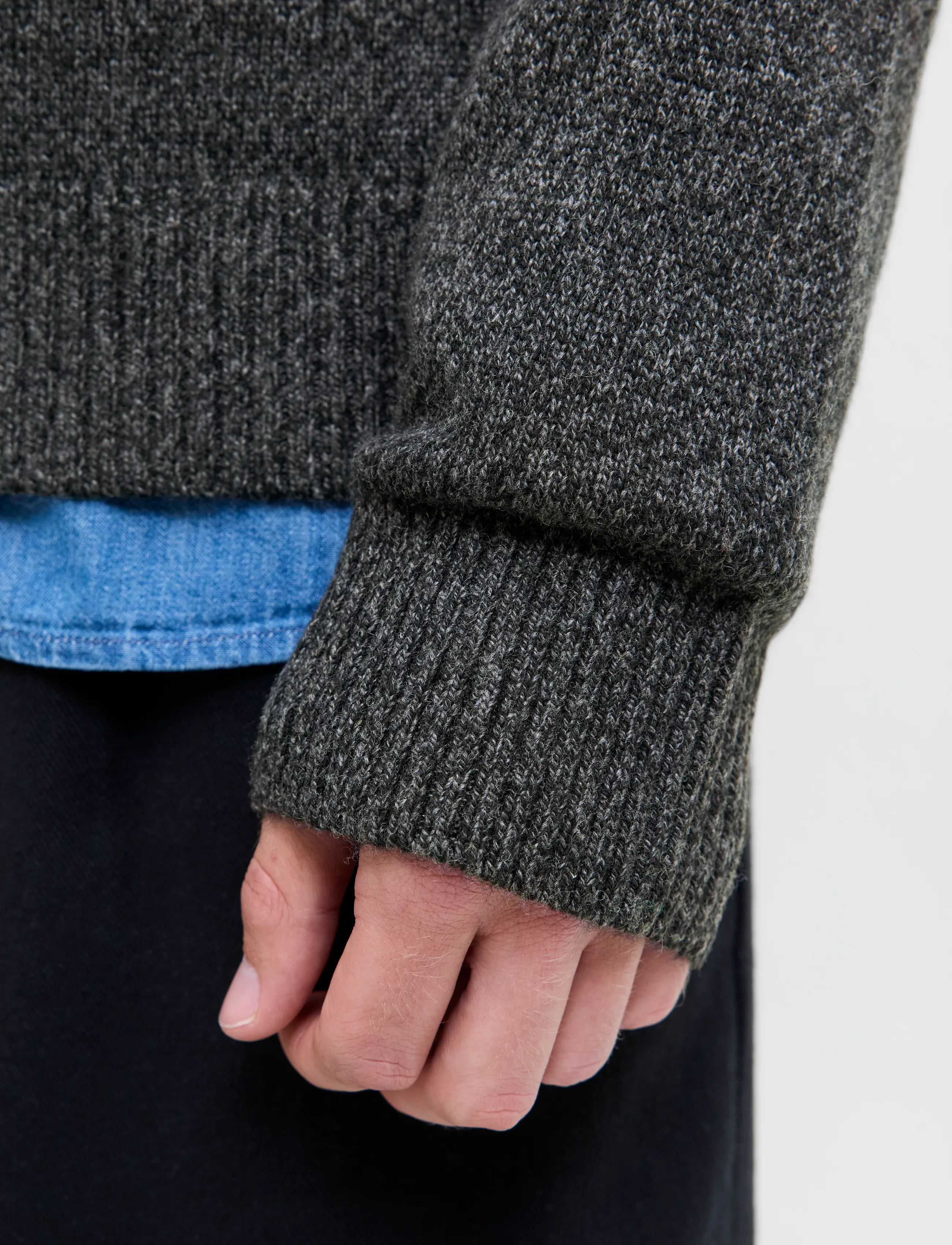 JACK & JONES Jprblulambswool Knit Crew Neck stickade tröjor herr – bild 6