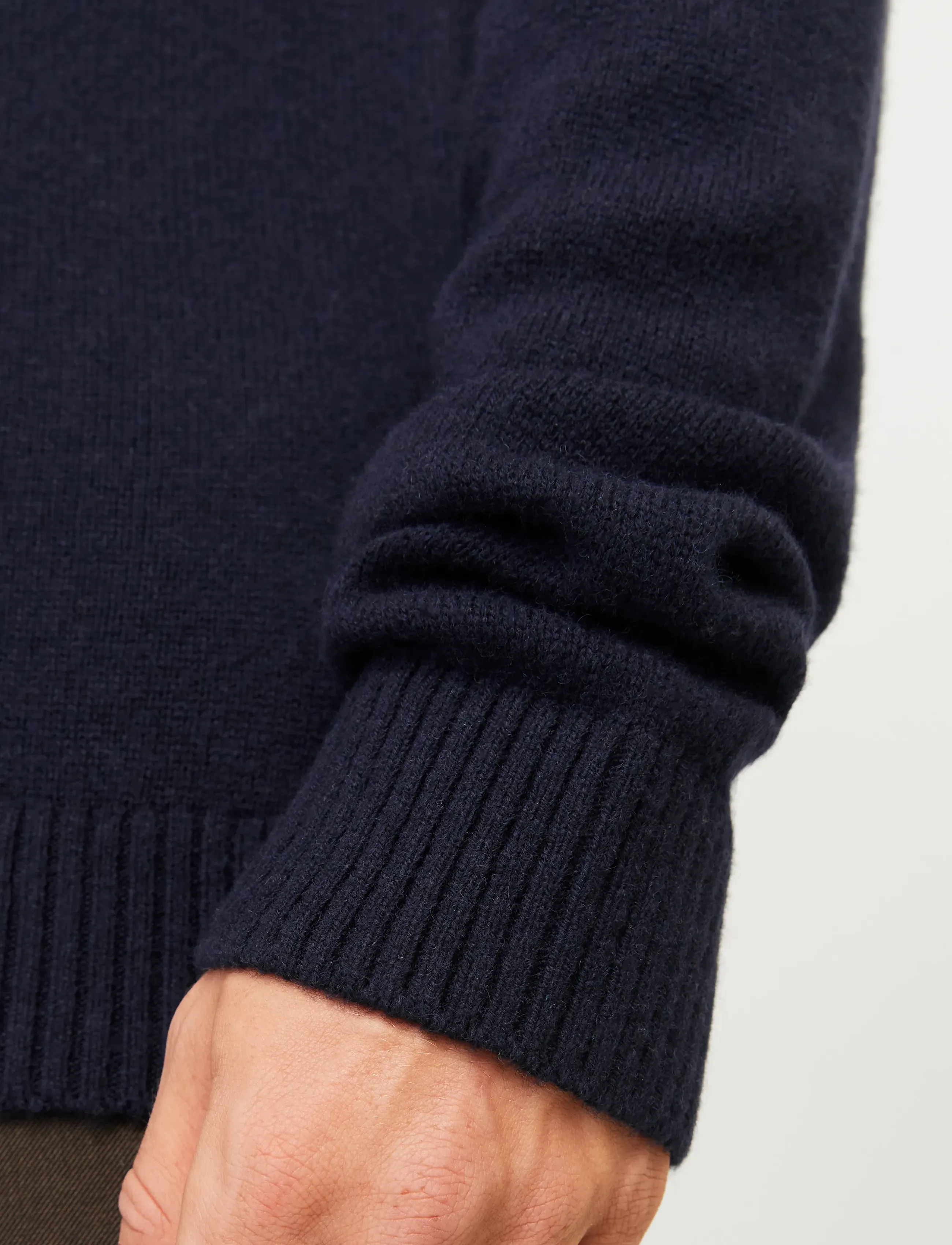 Jack & Jones - JPRBLULAMBSWOOL KNIT CREW NECK - megztiniai - night sky - 4